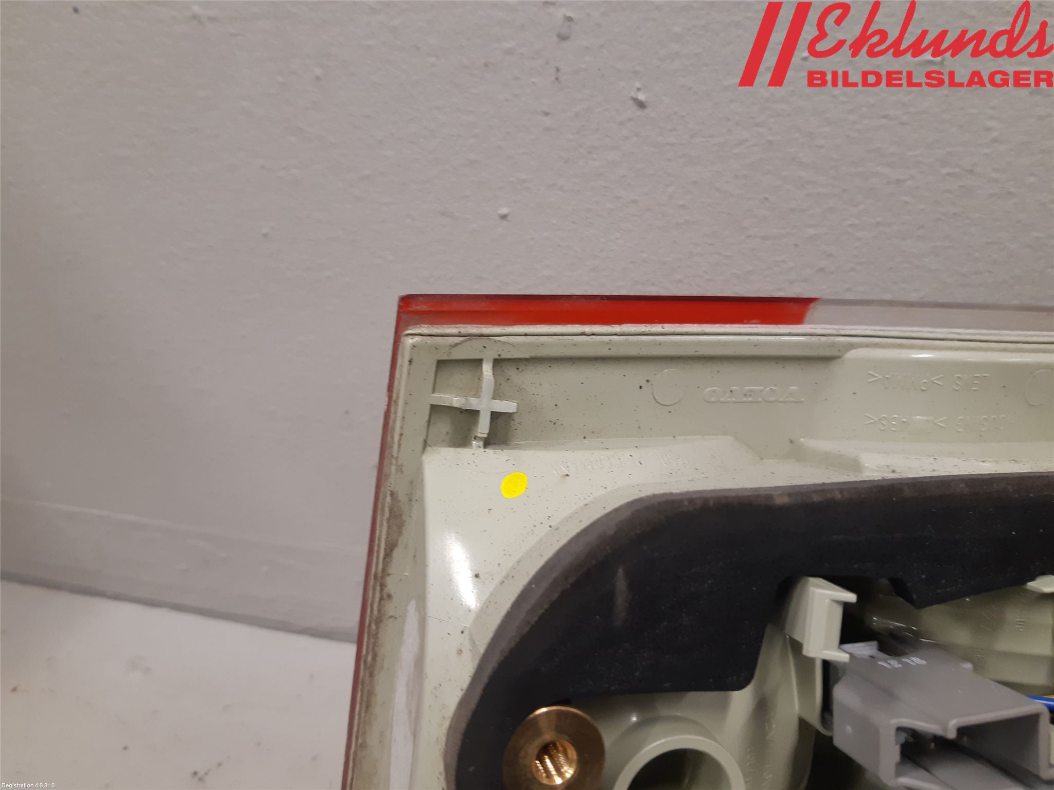 Volvo V70 08-13 Bakljus Lucka Hö