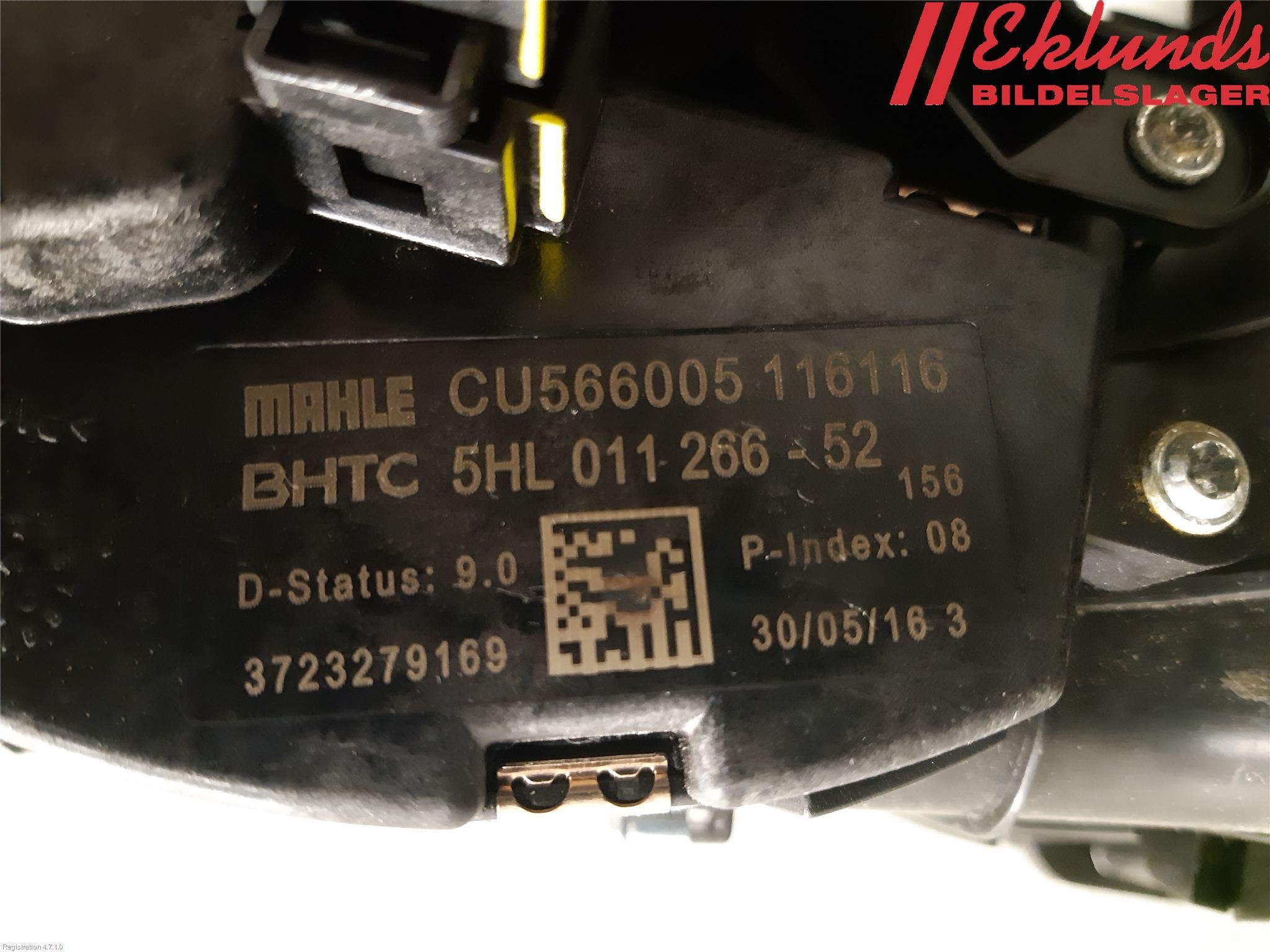 Volvo XC90/RECHARGE 16- Värmefläkt