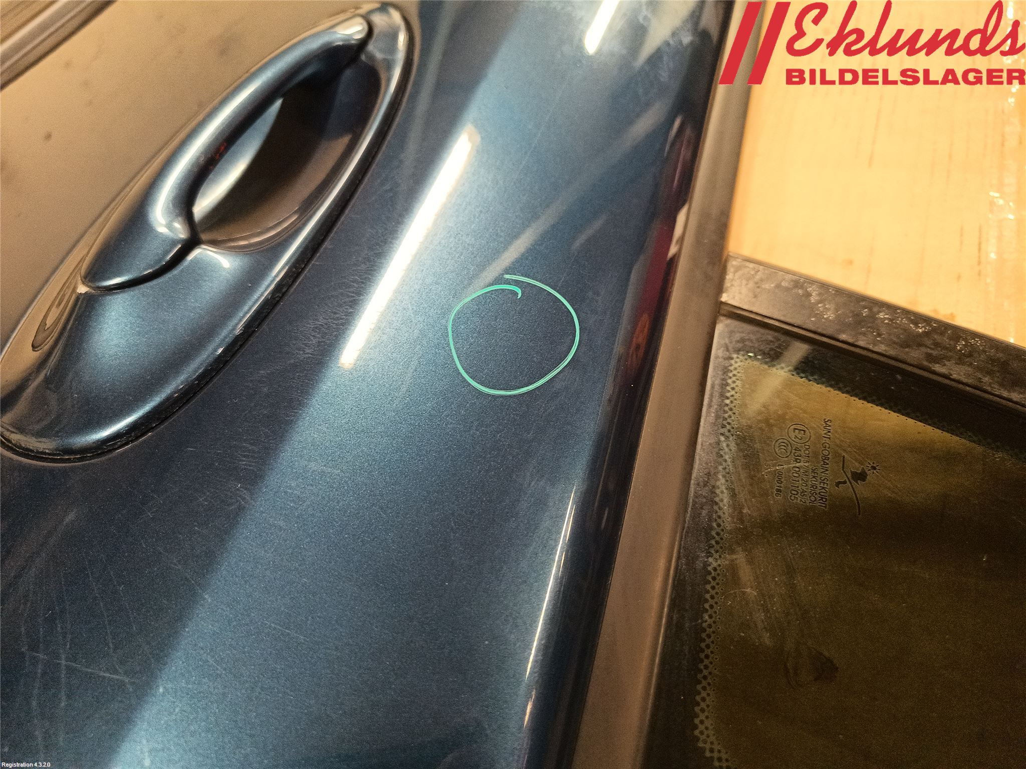 Saab 9-3 VER 2 Dörr Bak Vänster