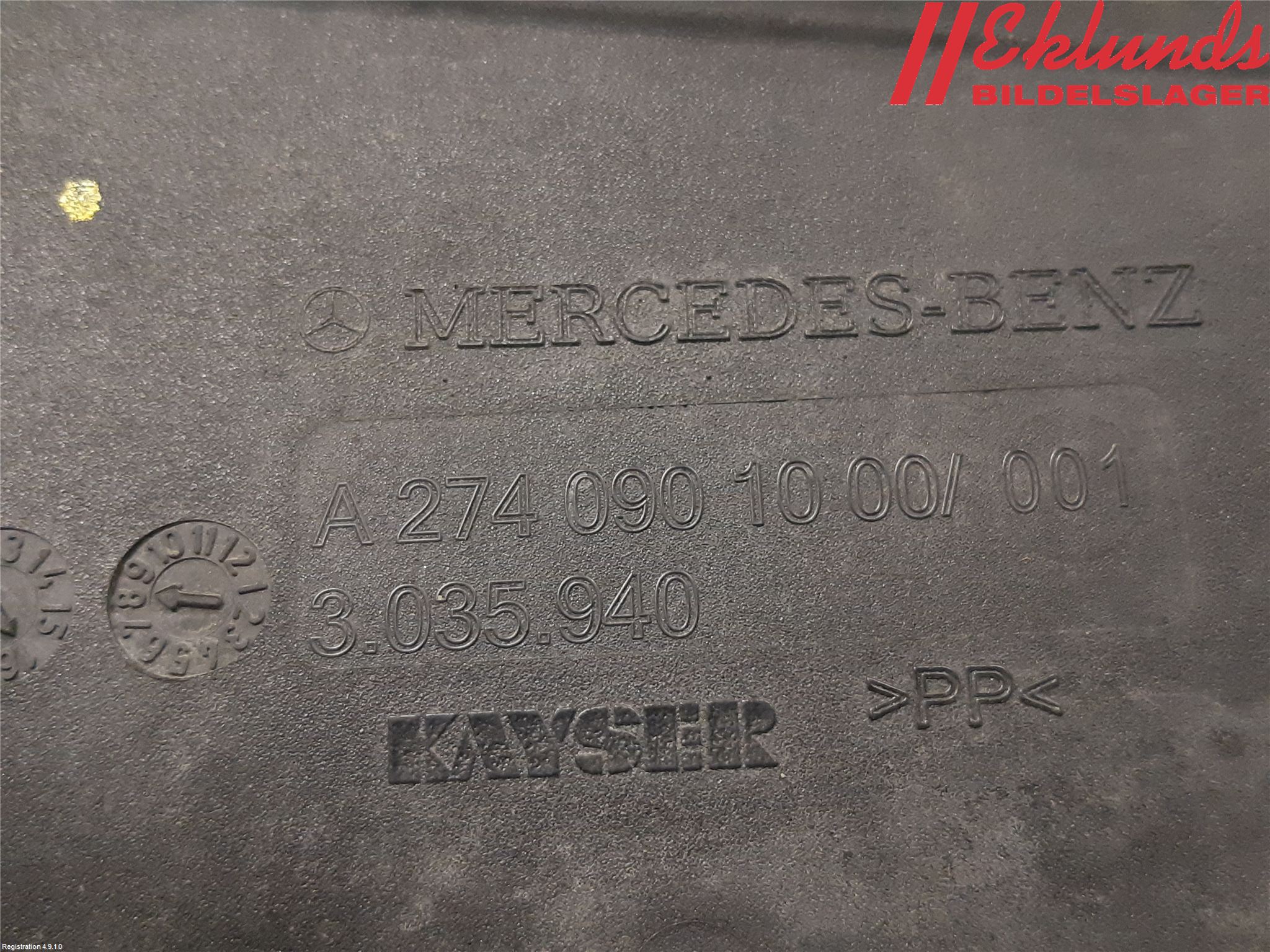 Mercedes-Benz MB C-KLASS (W205) 14-21 Injgummibälg-Slang