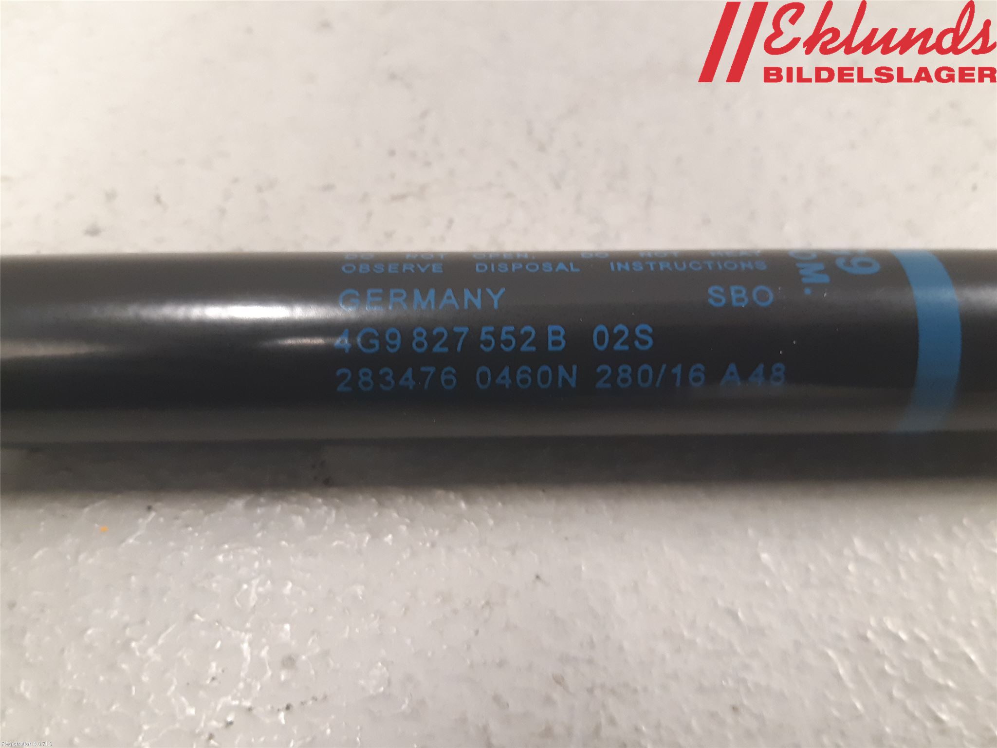 Audi A6 ALLROAD 12-18 Gasfjäder Baklucka