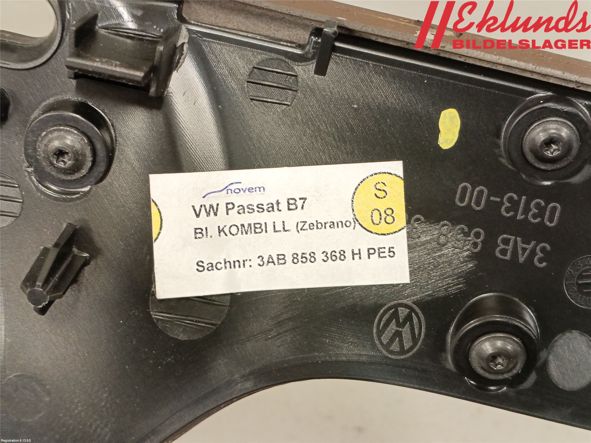 Volkswagen VW PASSAT 11-14 Instrumentsarg