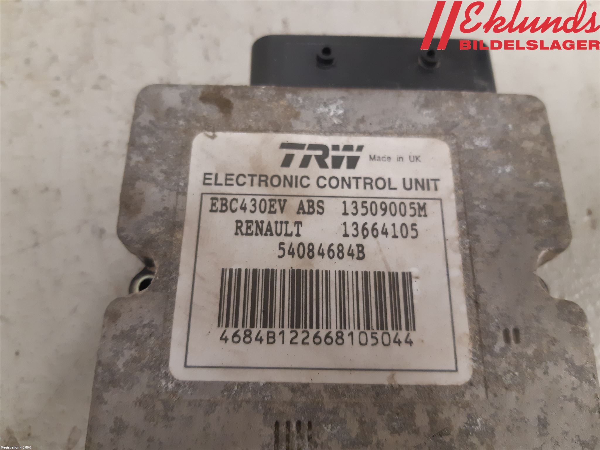 Opel VIVARO 01-14 Styrenhet Abs