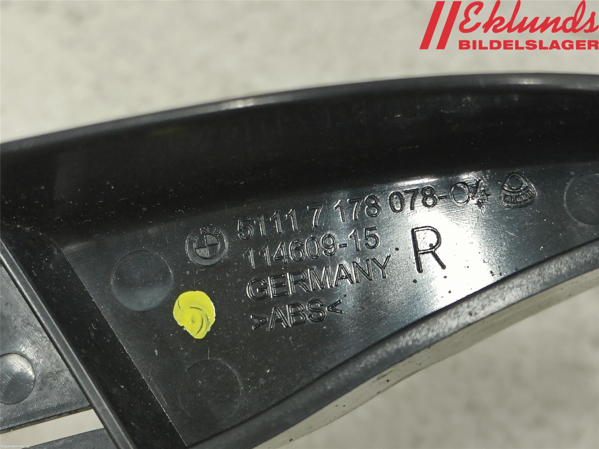 BMW 5 E60/61 Sed/Tou 02-10 Stötfångarfäste Fram Hö