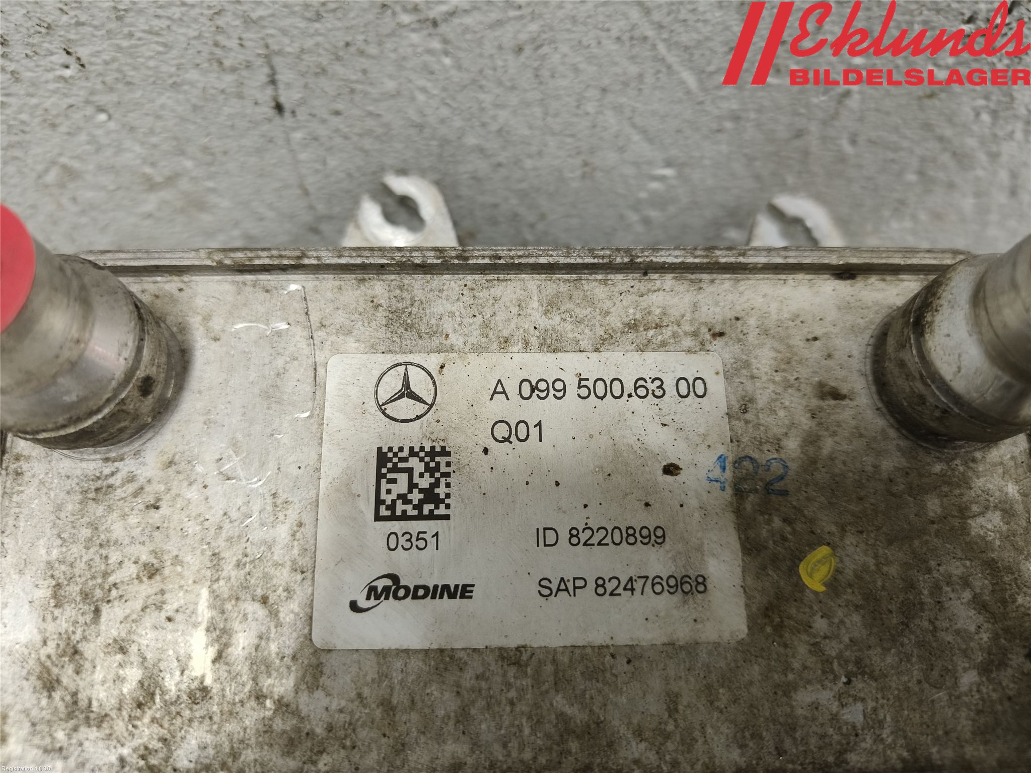 Mercedes-Benz MB E-KLASS (W213) 16-23 Oljekylare Automat