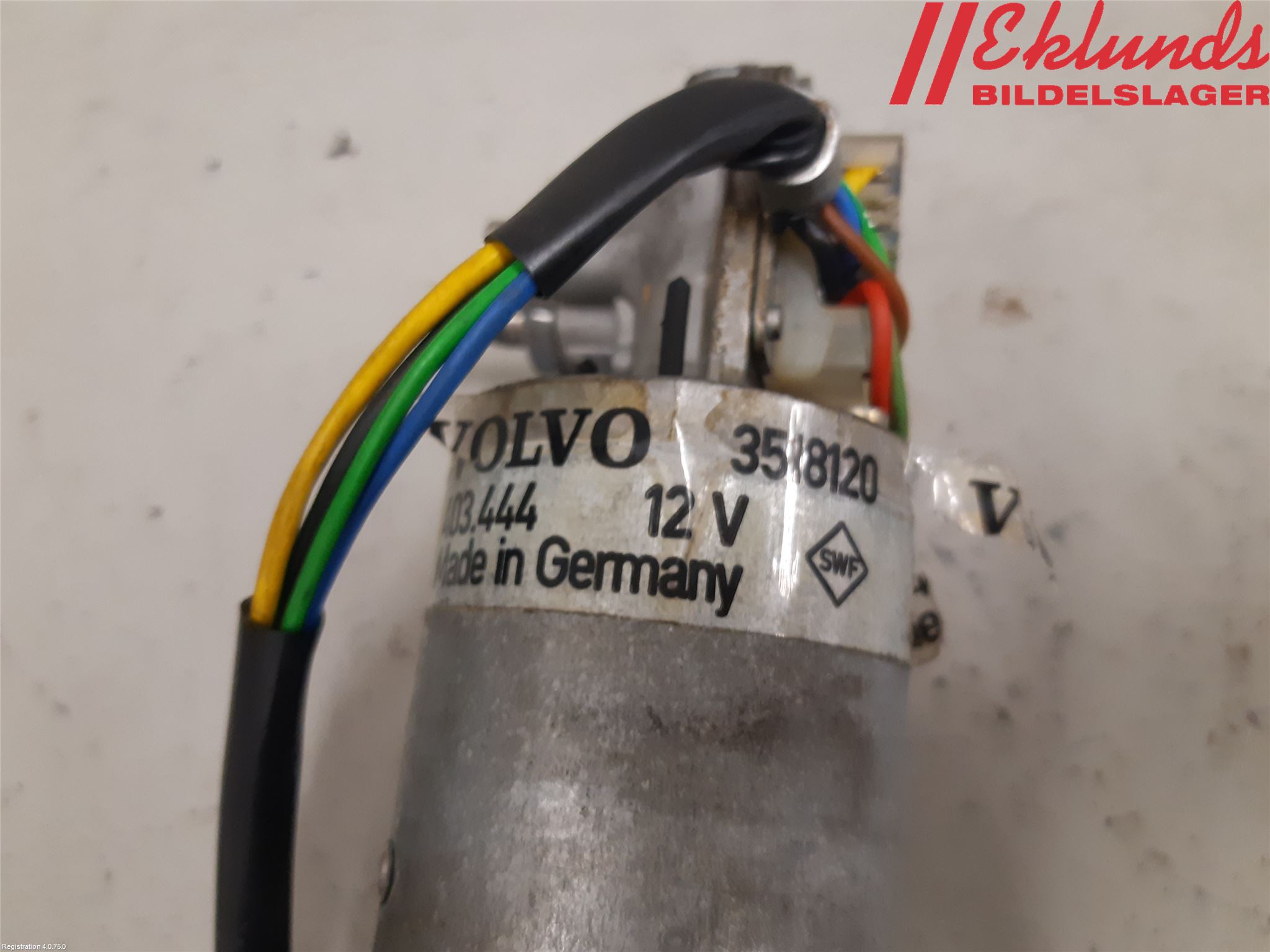 Volvo 940 91-98 Torkarmotor Vindruta