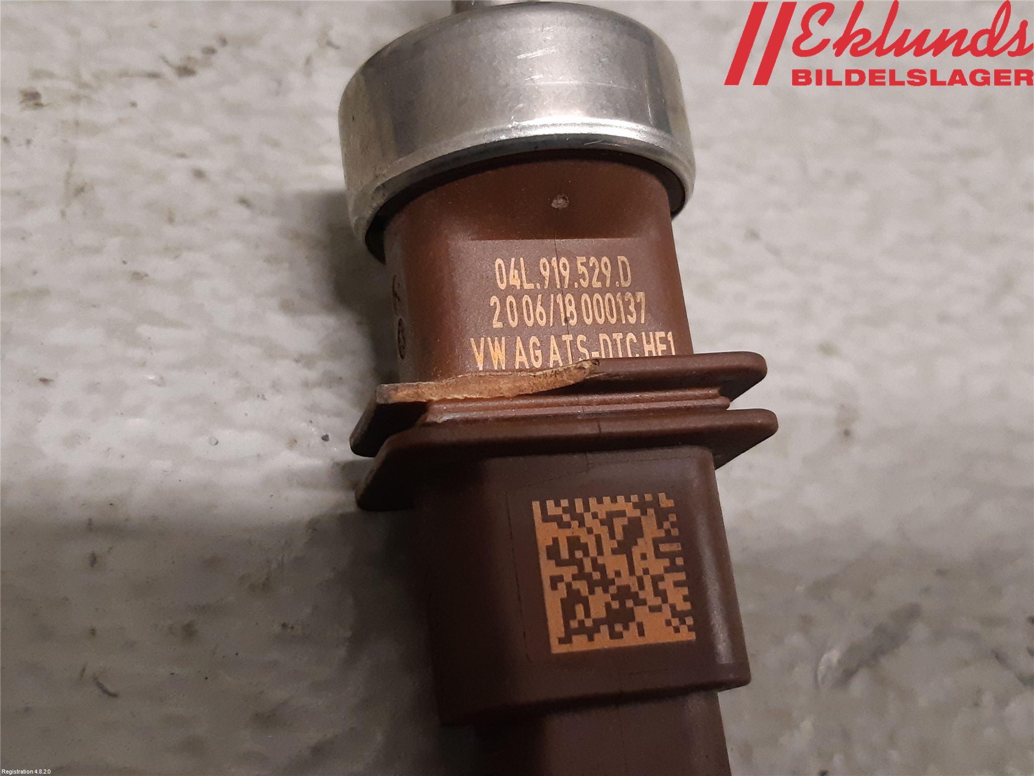 Volkswagen VW PASSAT 15-19 Givare Temp-Tryck Avgas