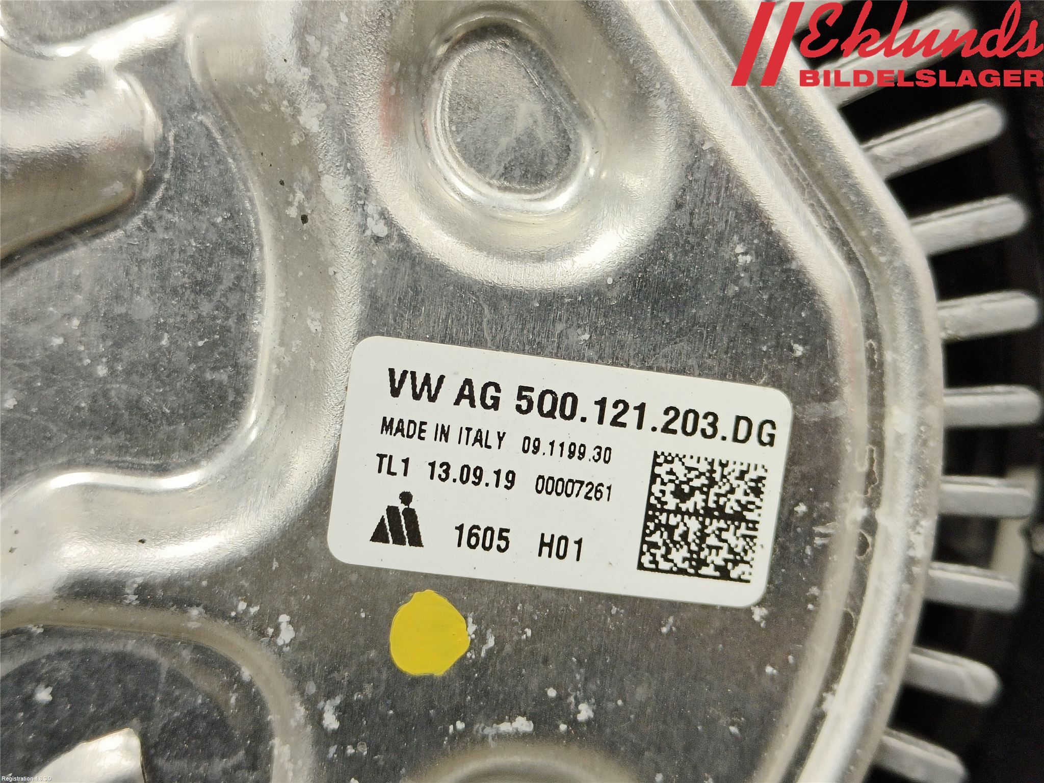 Volkswagen VW PASSAT 20-24 Kylfläkt El