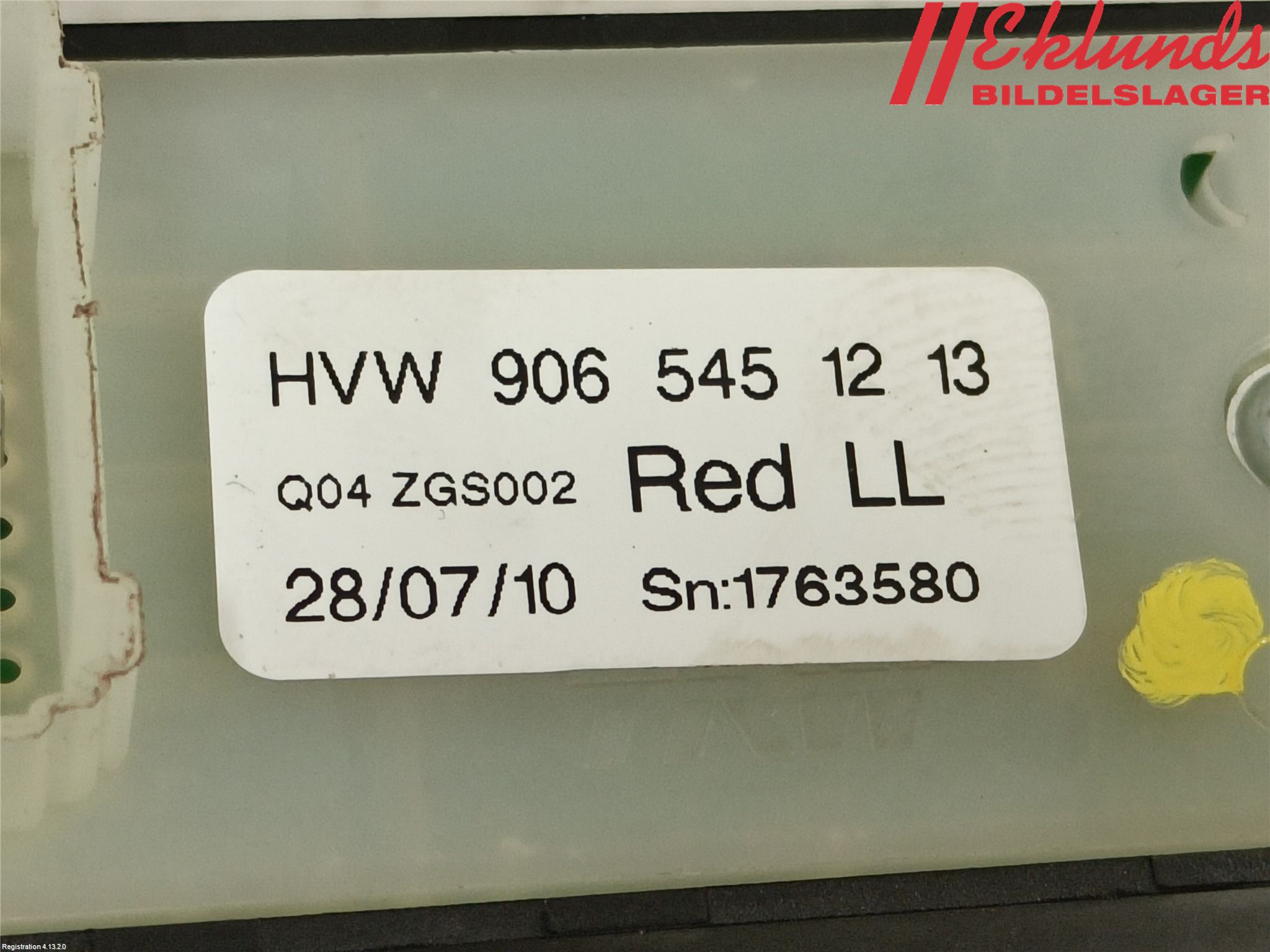 Volkswagen VW CRAFTER 06-16 Strömställare Elhiss