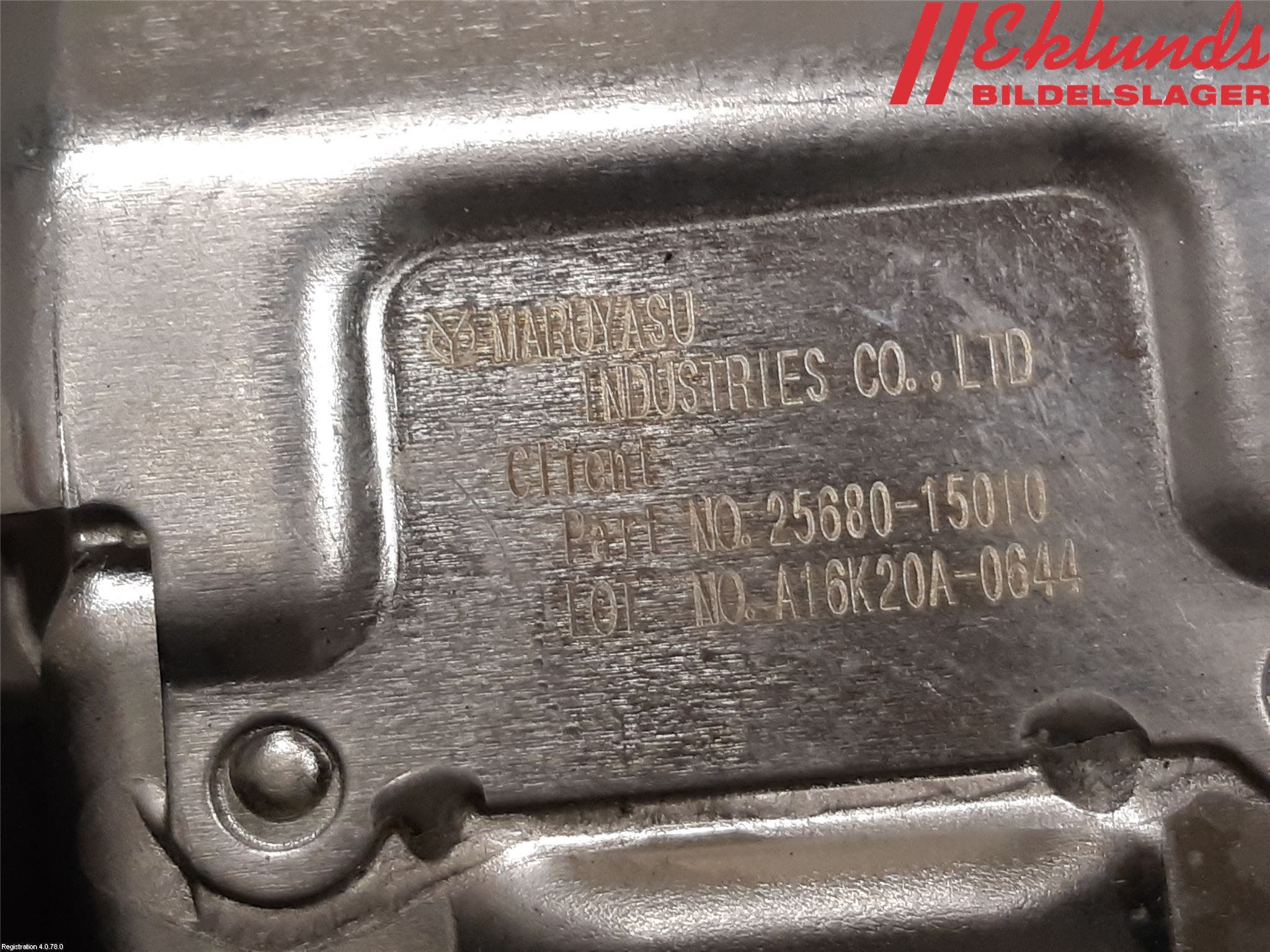 Toyota YARIS XP21 20- Egr Ventil