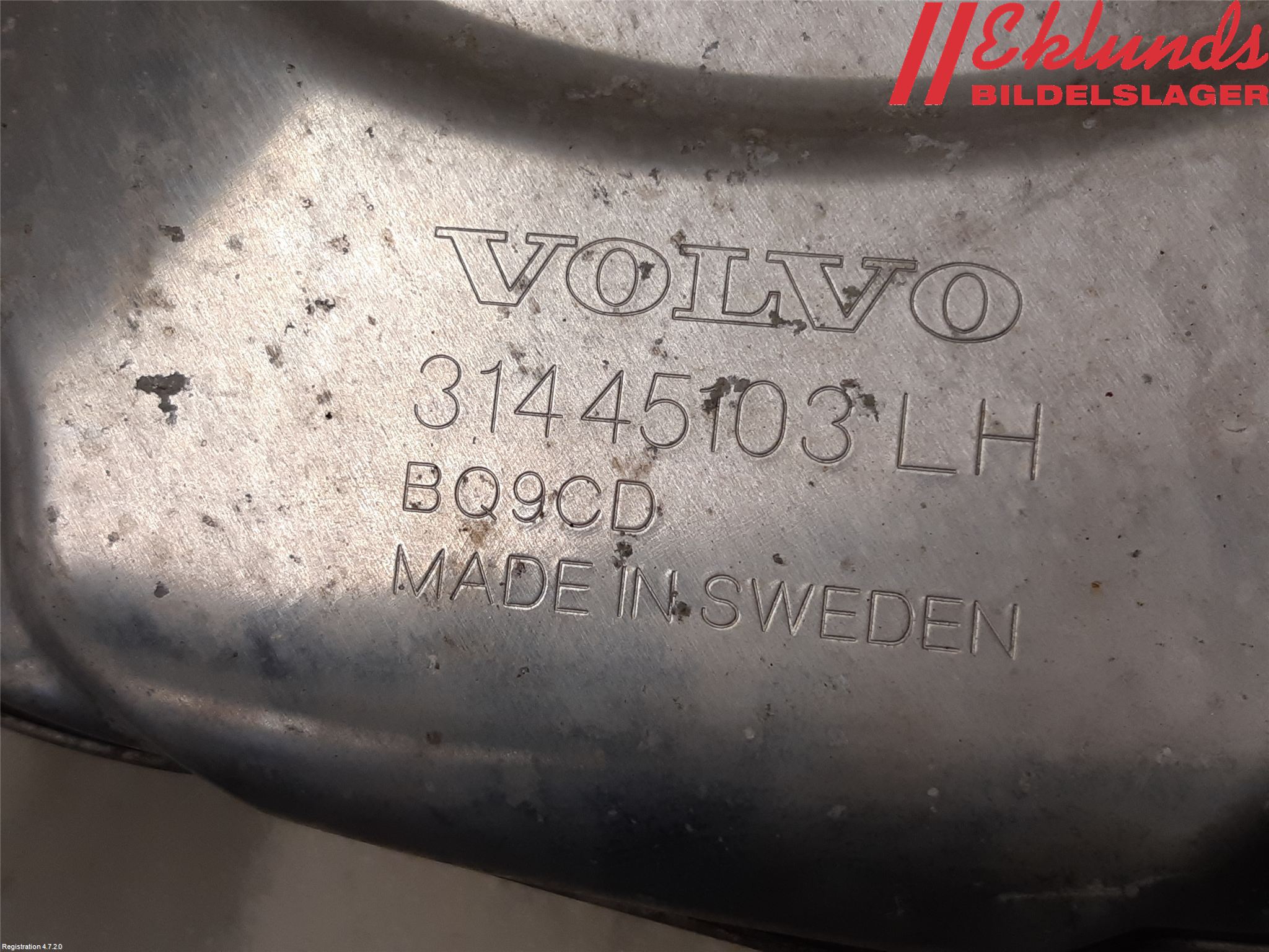 Volvo XC90/RECHARGE 16- Bromssköld Bak