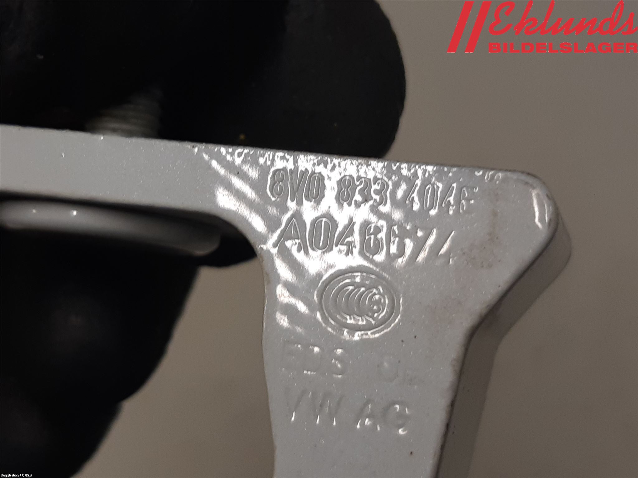 Audi A3/S3 8V 13-20 Dörrgångjärn