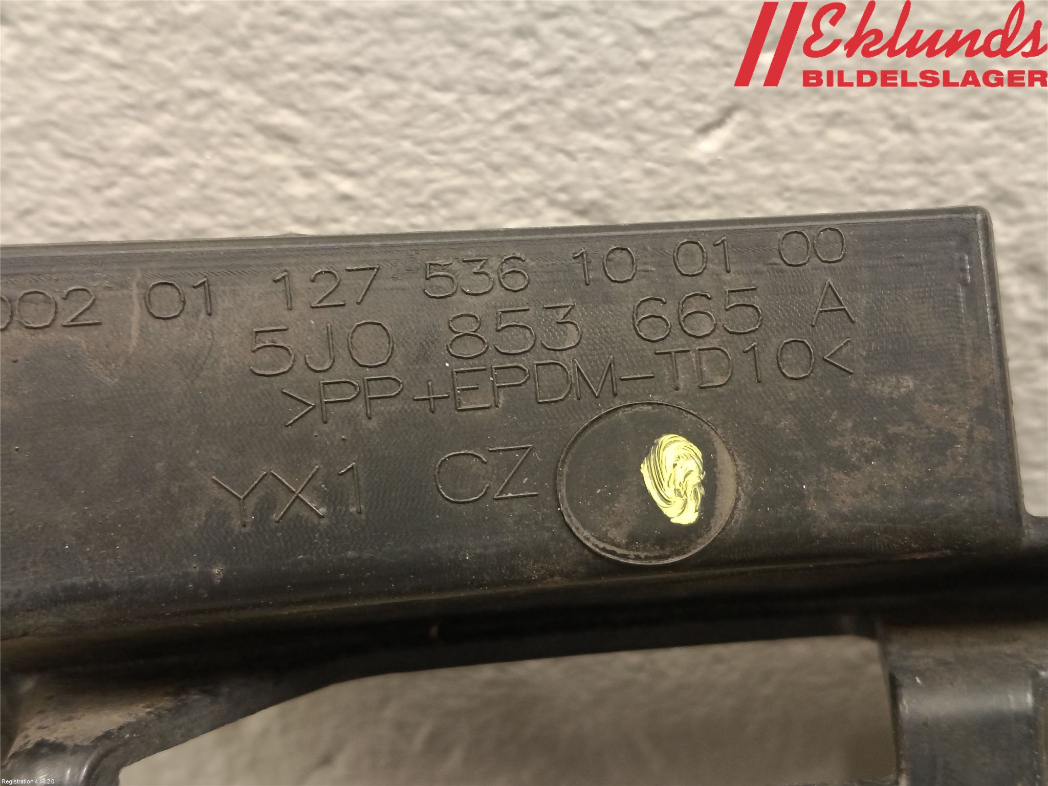 Skoda FABIA 07-14 Stöt Utfyllnad-List-Grill