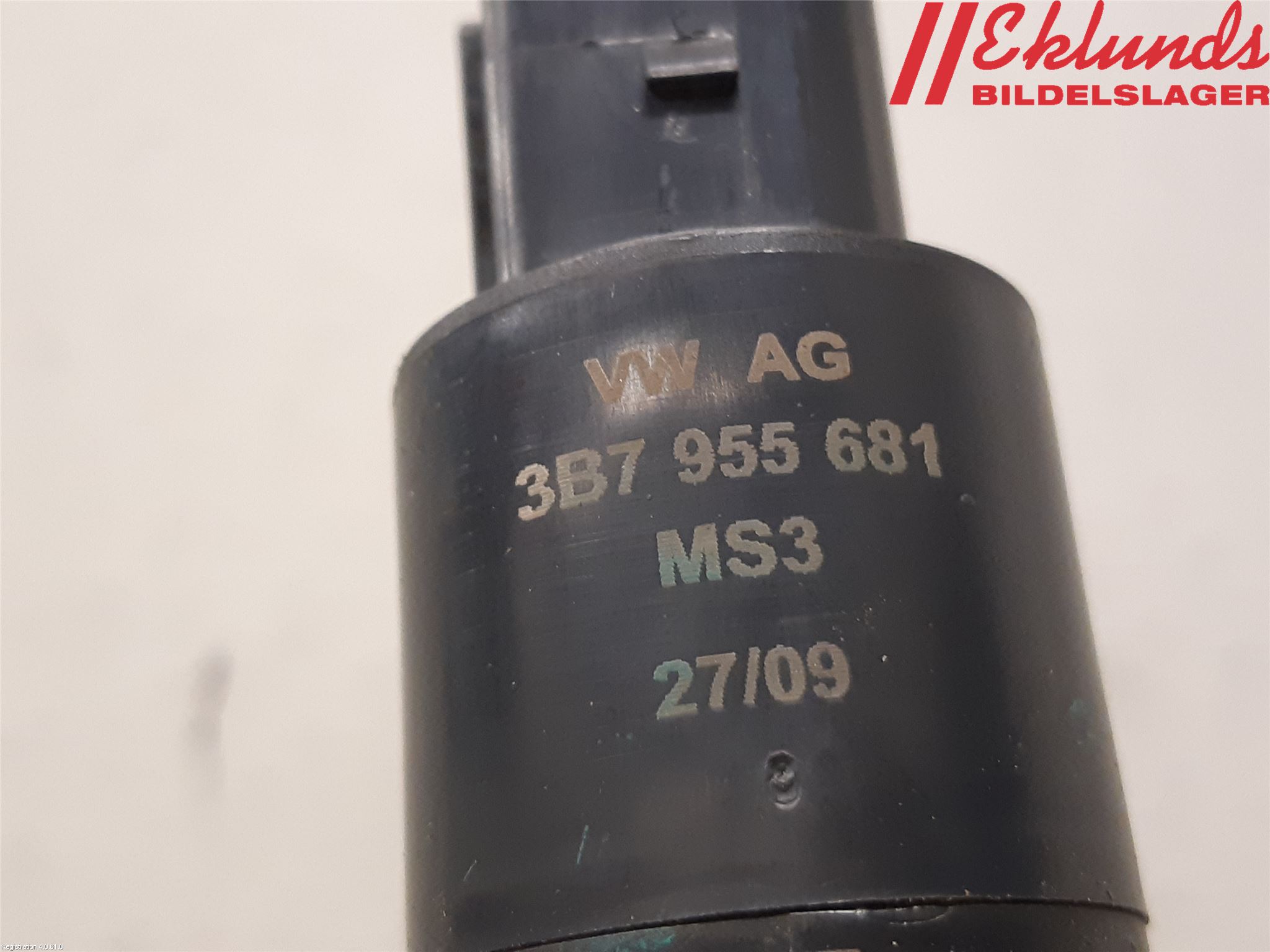 Volkswagen VW GOLF VI 09-13 Spolarpump Högtryck