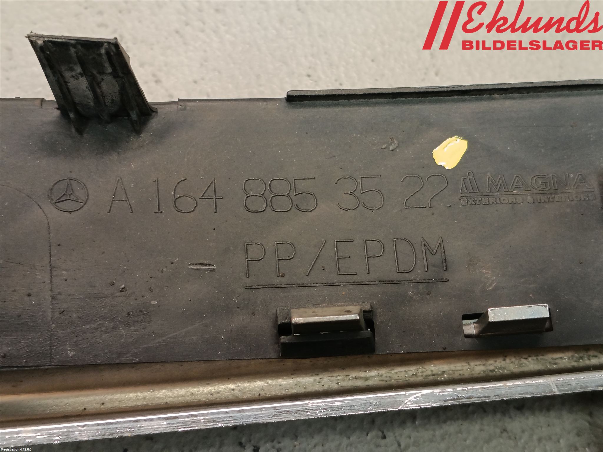 Mercedes-Benz MB ML (W164) 05-11 Dimljussarg Fram