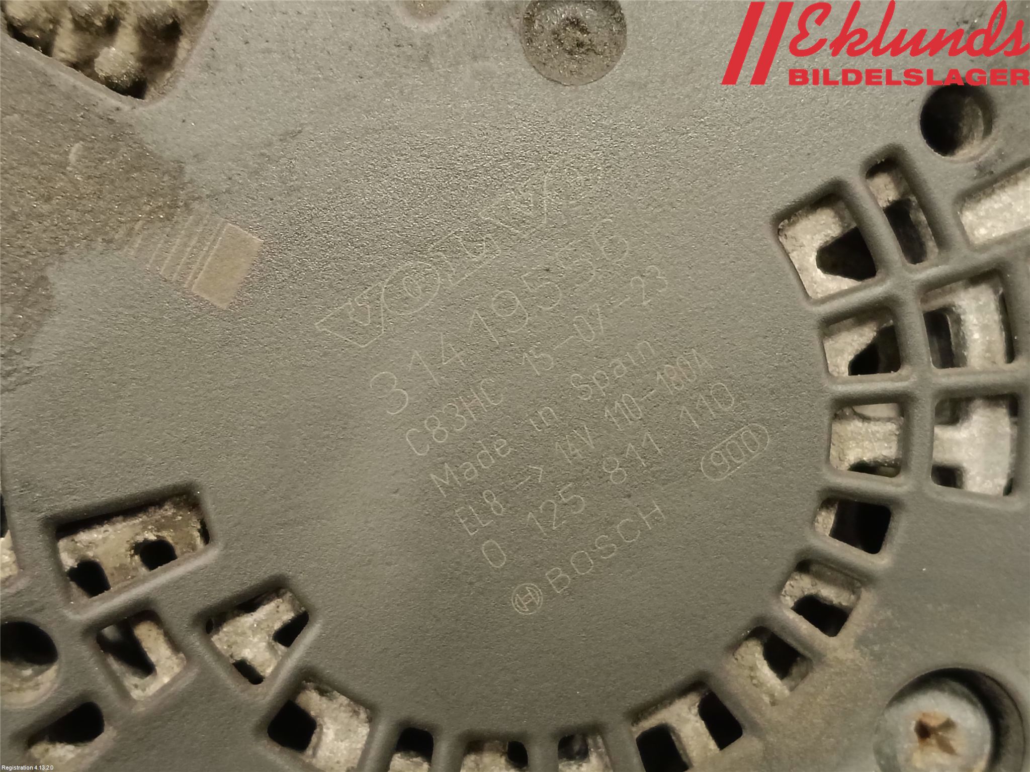 Volvo XC60 14-17 Generator