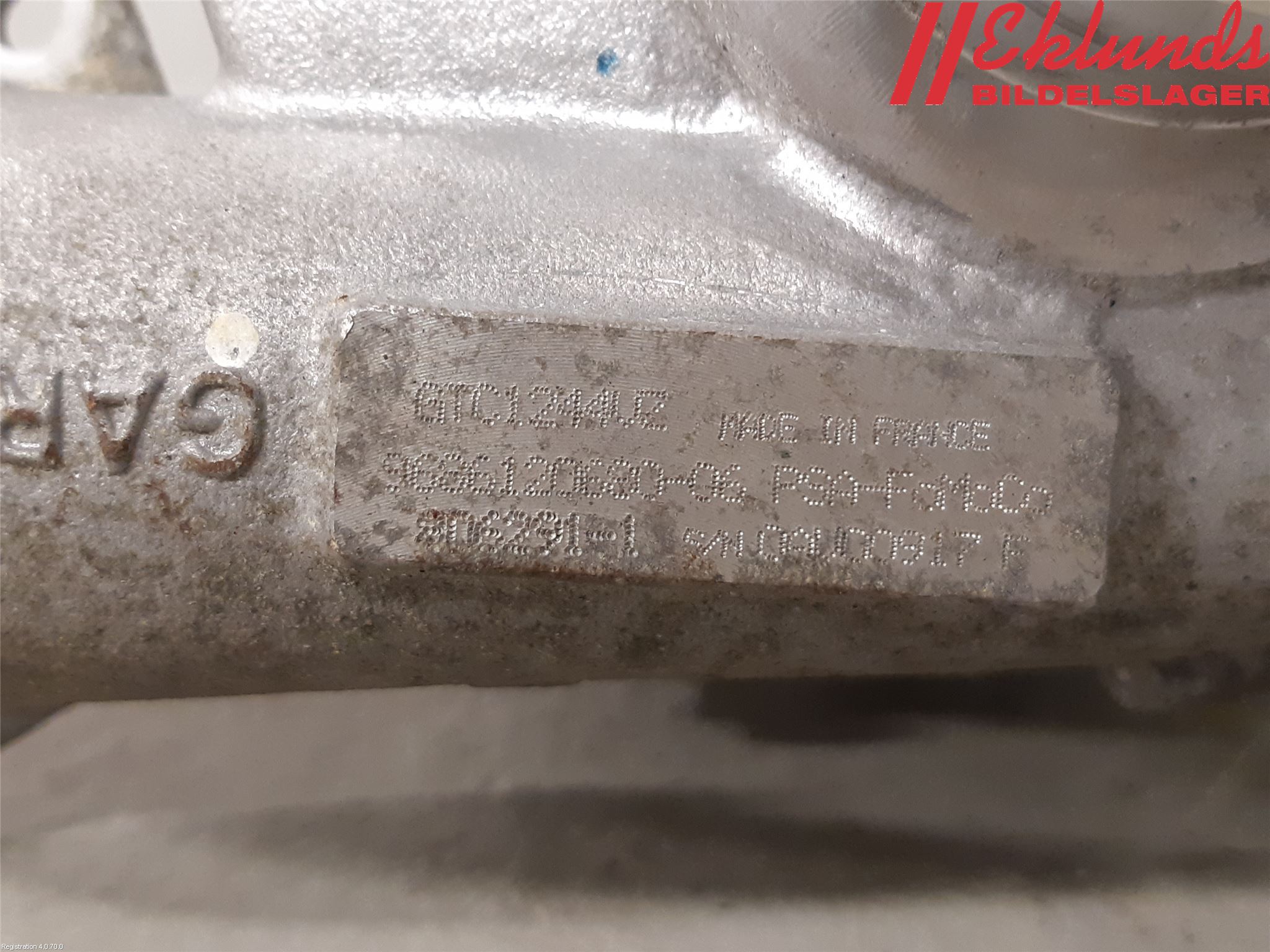 Peugeot 3008 09-16 Turboaggregat