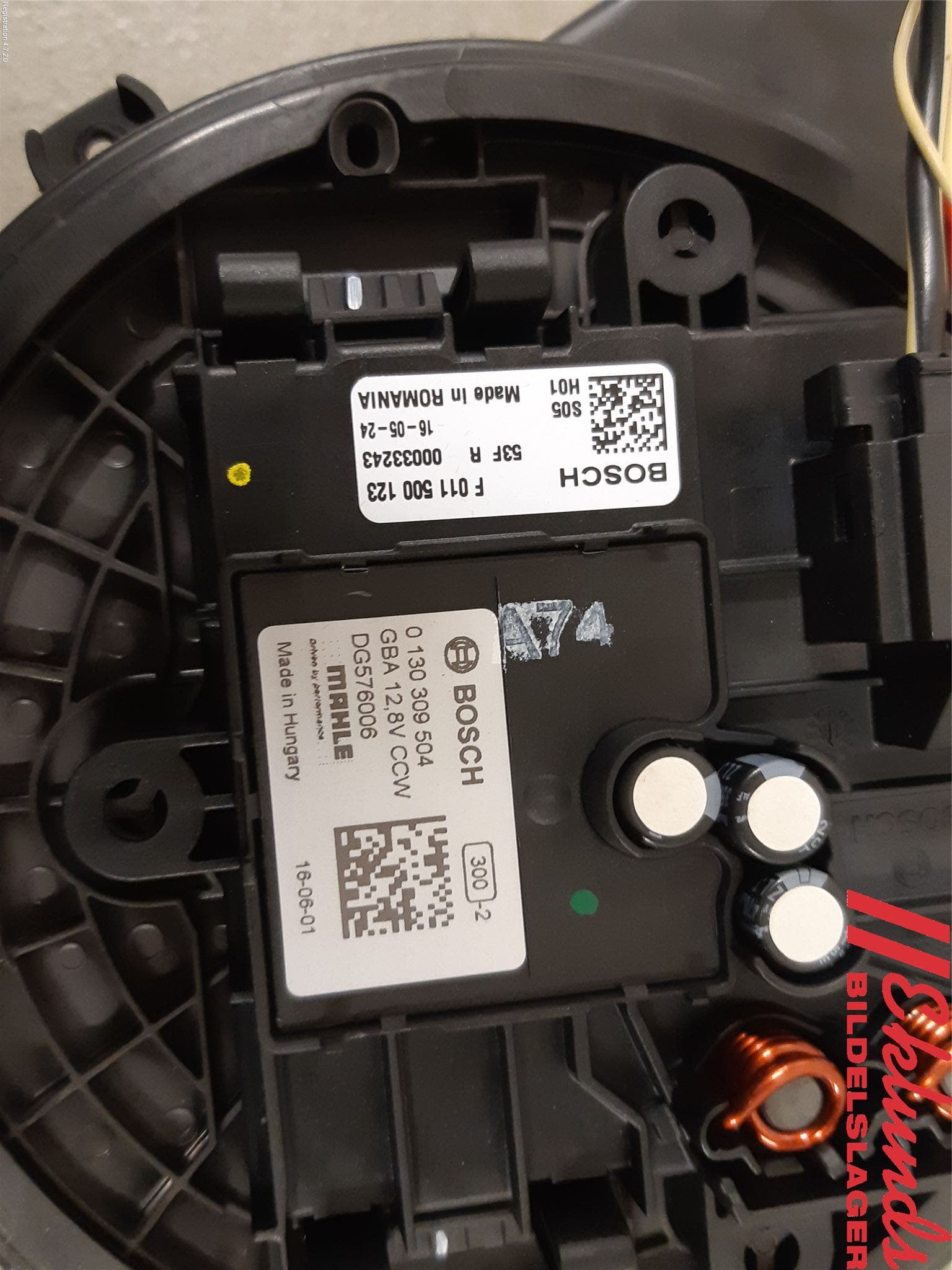 Volvo XC90/RECHARGE 16- Ac Värmefläkt