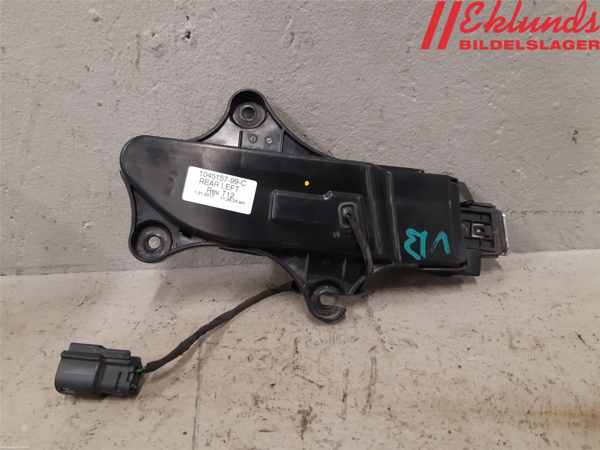 Tesla MODEL X 16- Dörrhandtag Yttre Vä