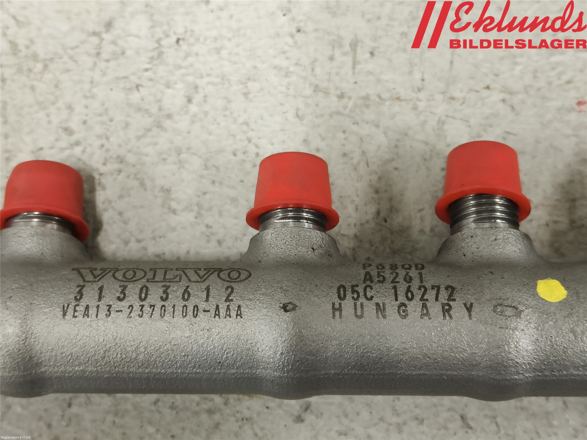 Volvo V60 19- Inj. Fuelrail