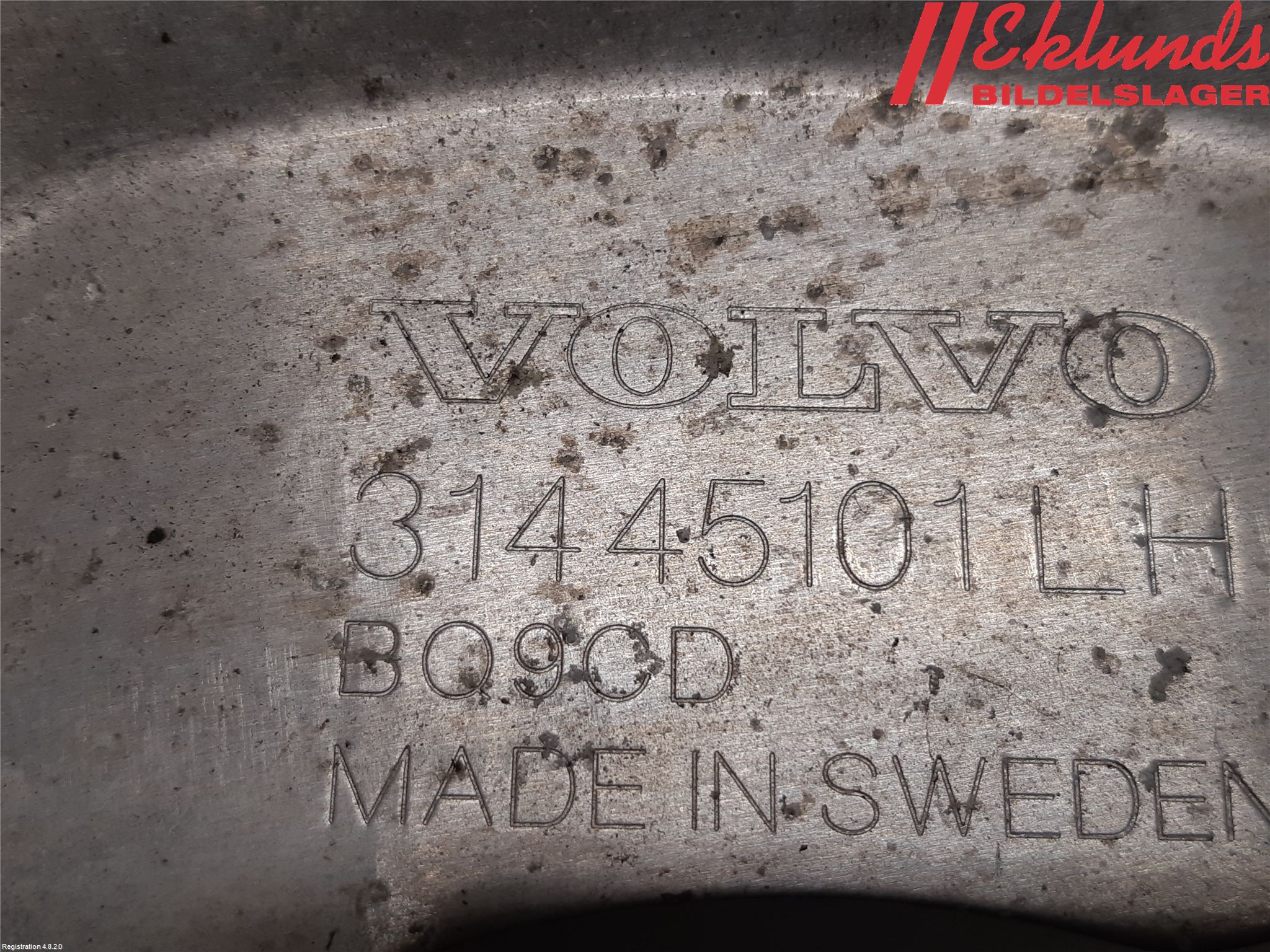 Volvo XC90/RECHARGE 16- Bromssköld Fram