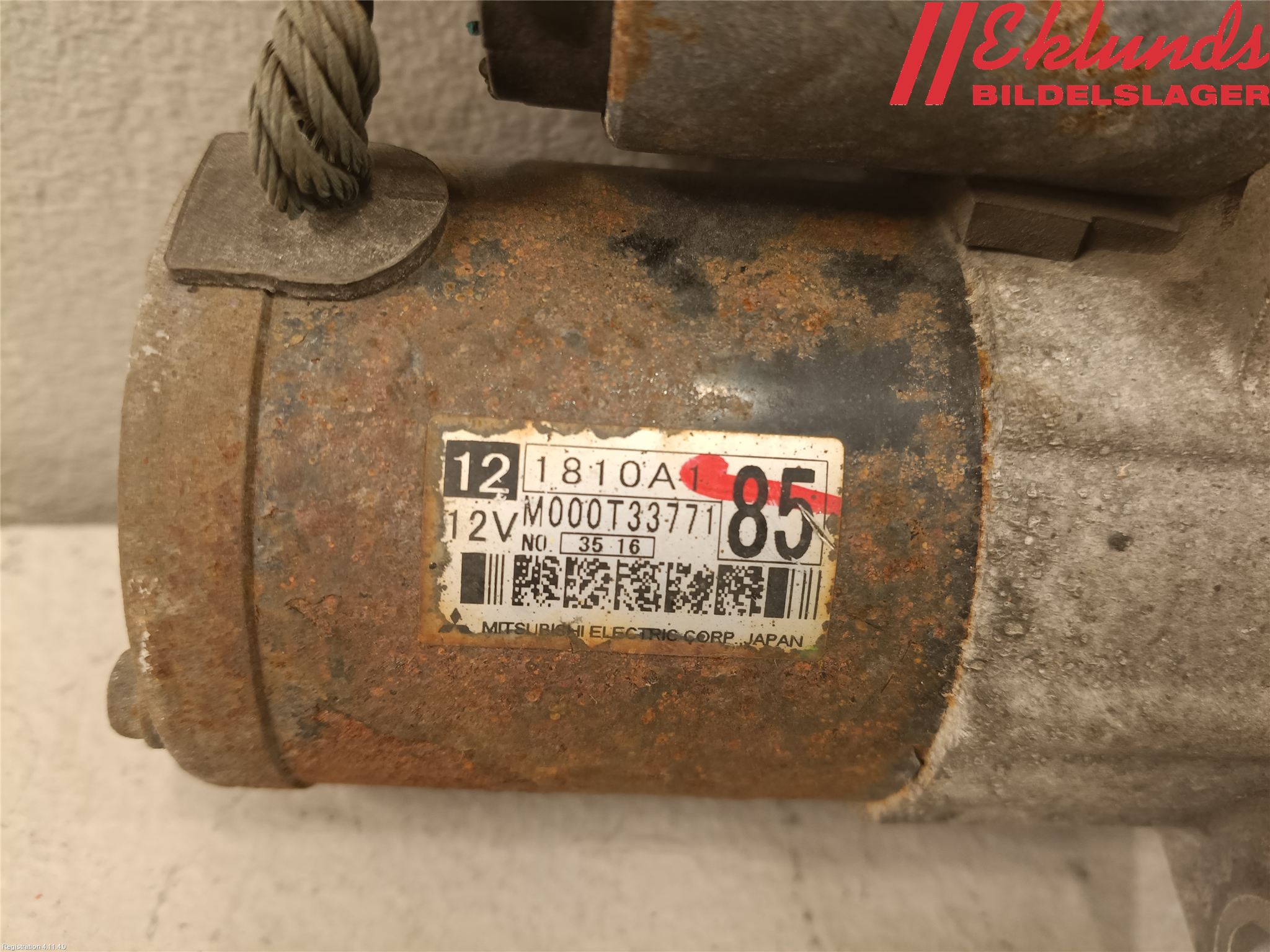 Mitsubishi LANCER 07-14 Startmotor