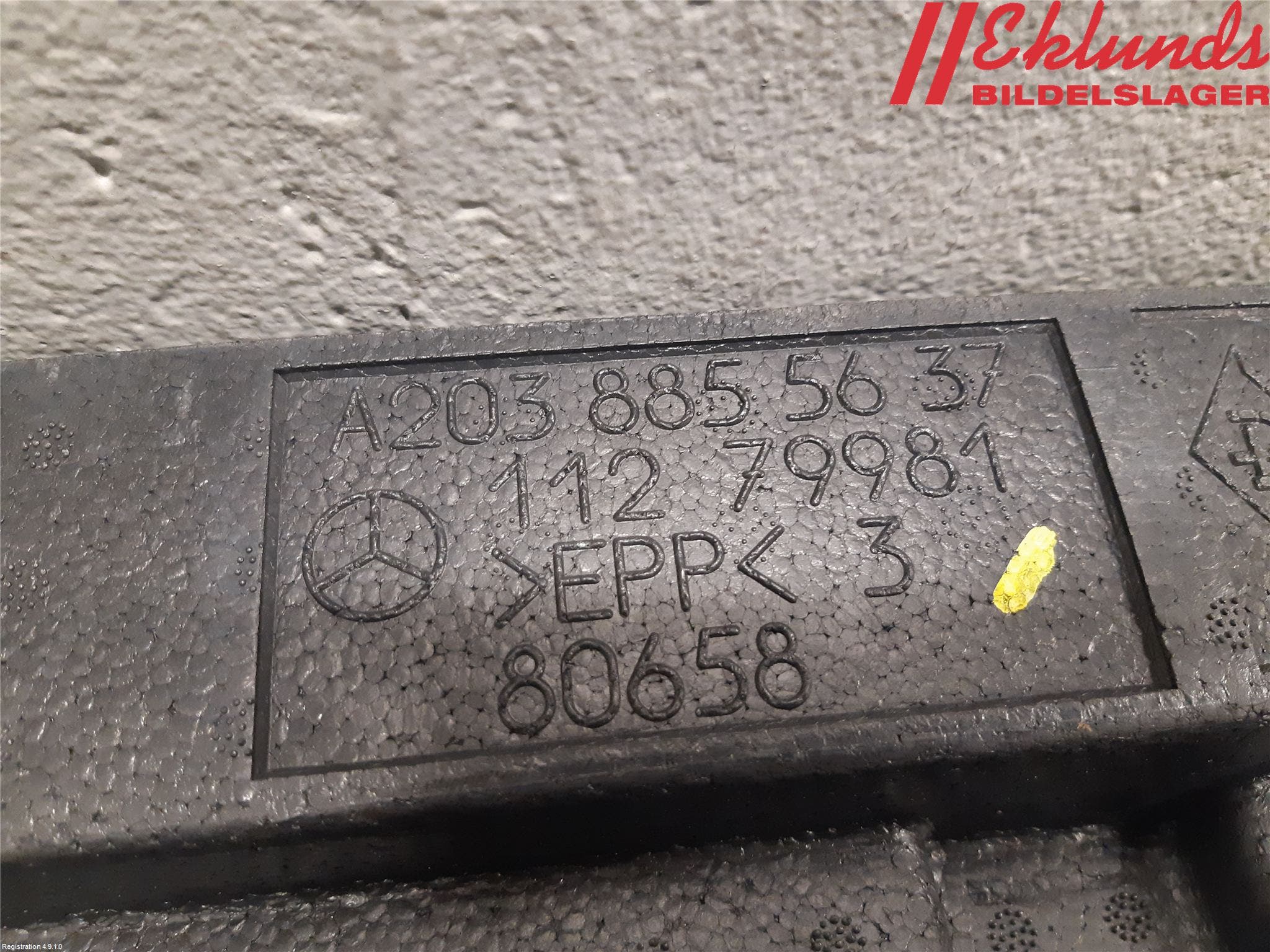 Mercedes-Benz MB CLC-KLASS (CL203) 08-11 Stötfångare Deformelement Bak