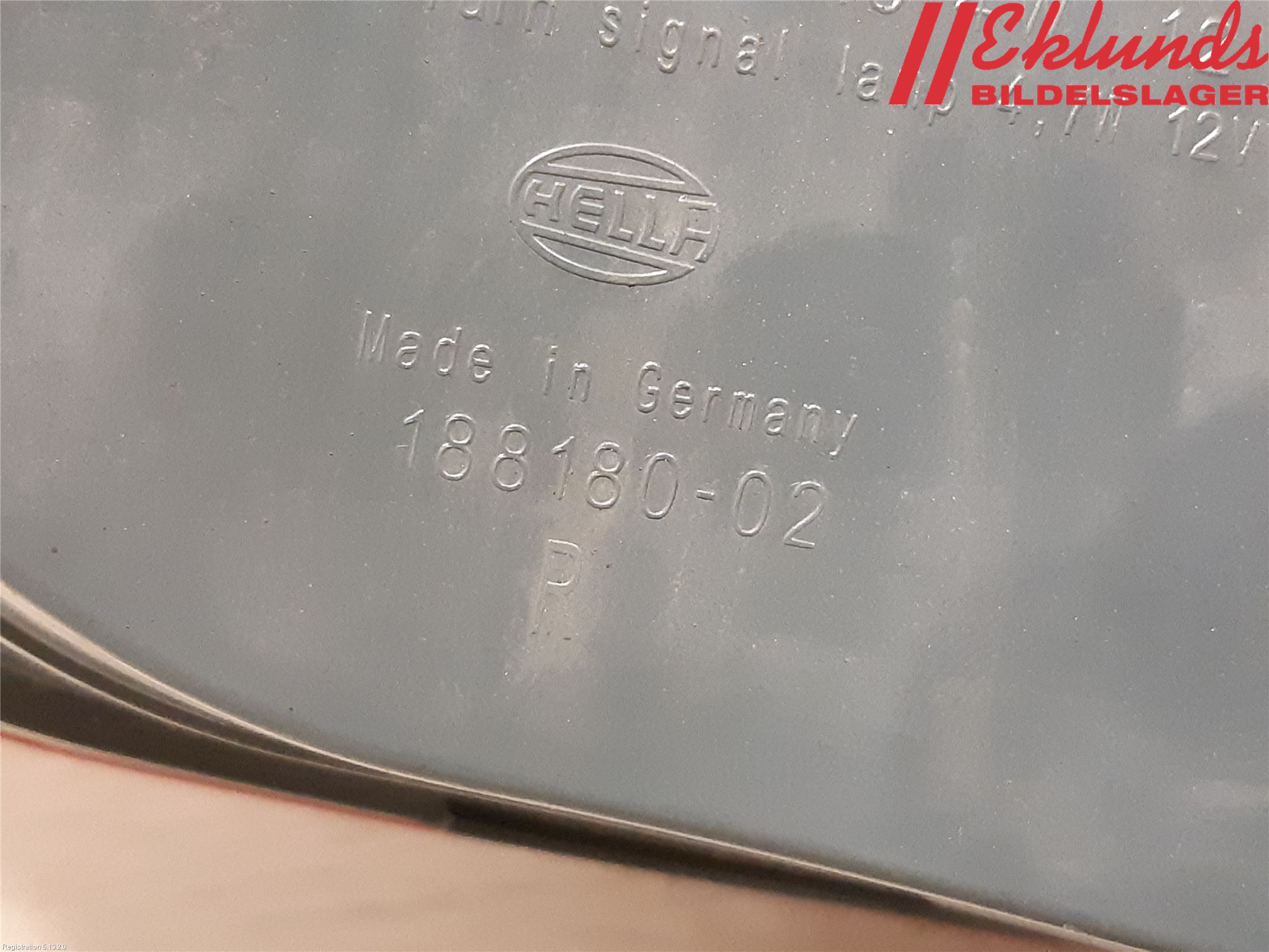 BMW 5 F10/F11/F18 09-17 Bakljus Höger