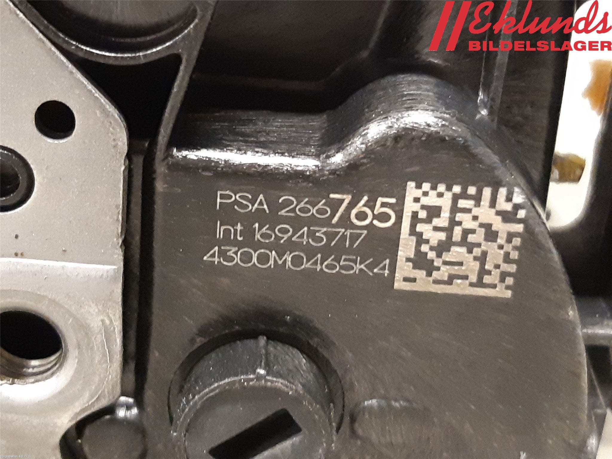 Citroen C3 AIRCROSS 18-23 Låskista-Dörrlås