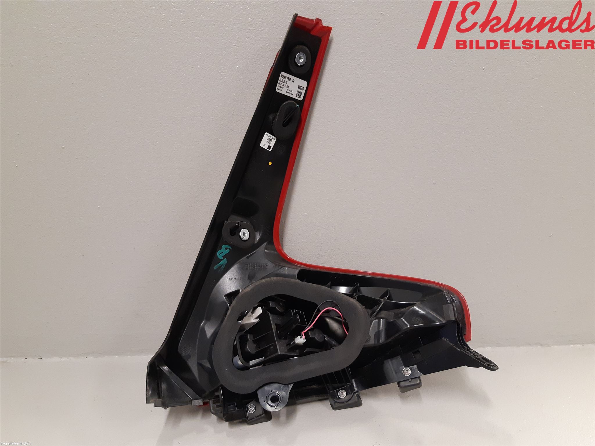 Volvo V40 12-19 Bakljus Vänster