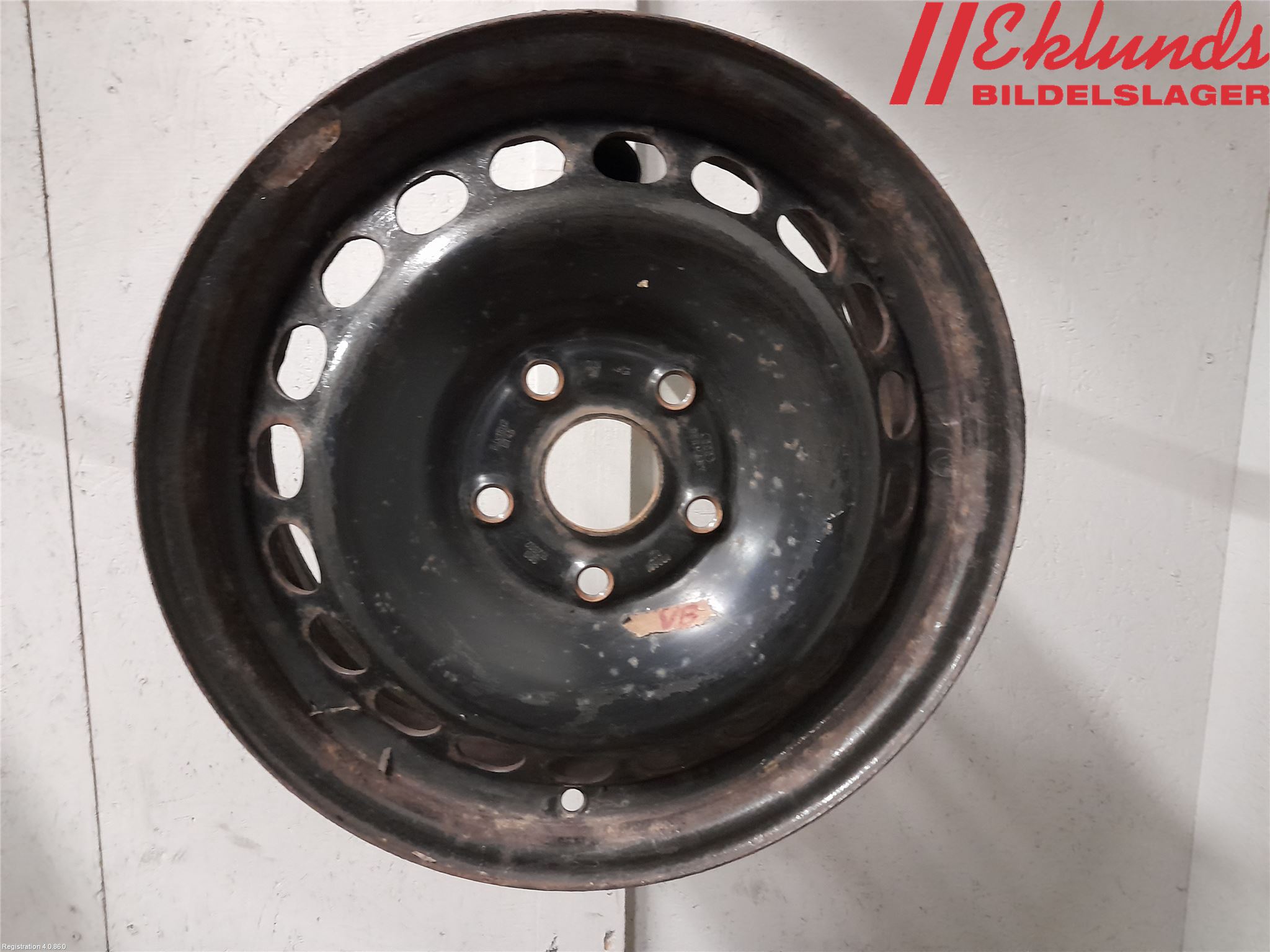 Audi A4/S4 05-07 Fälgsats Plåt