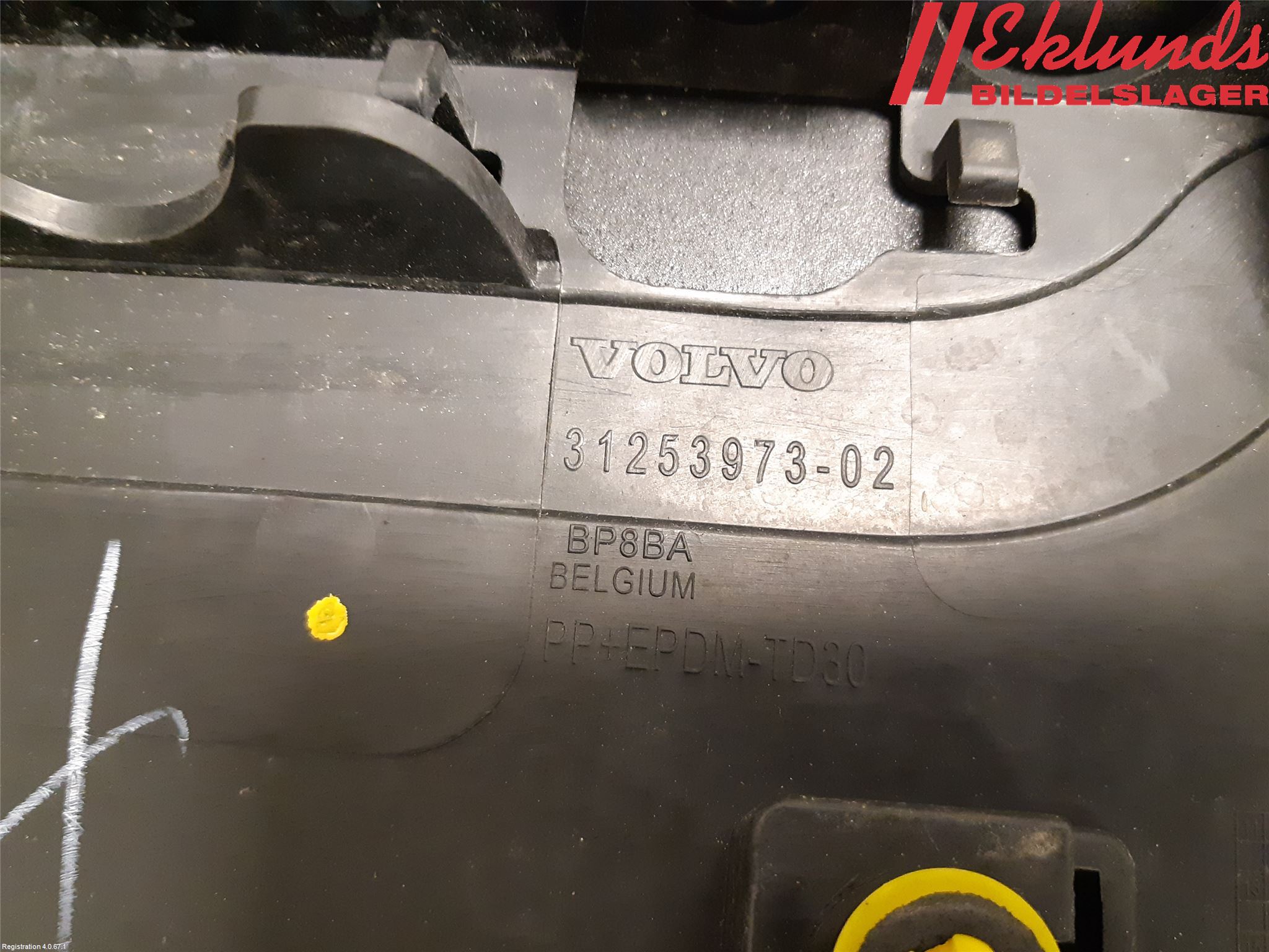 Volvo V40 12-19 Spoiler Baklucka