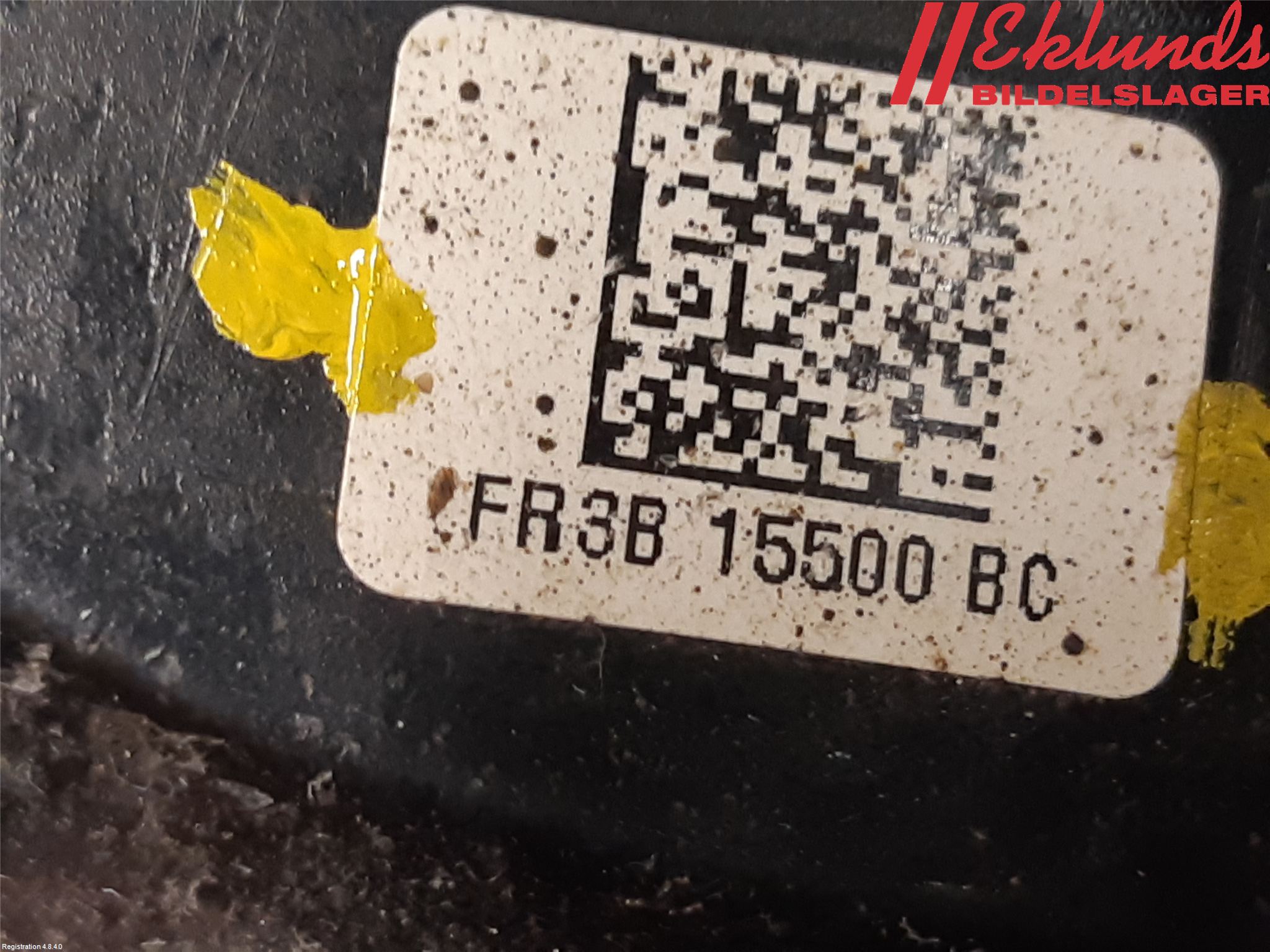 Ford MUSTANG VI 15-22 Dimljus/Reflex Bak