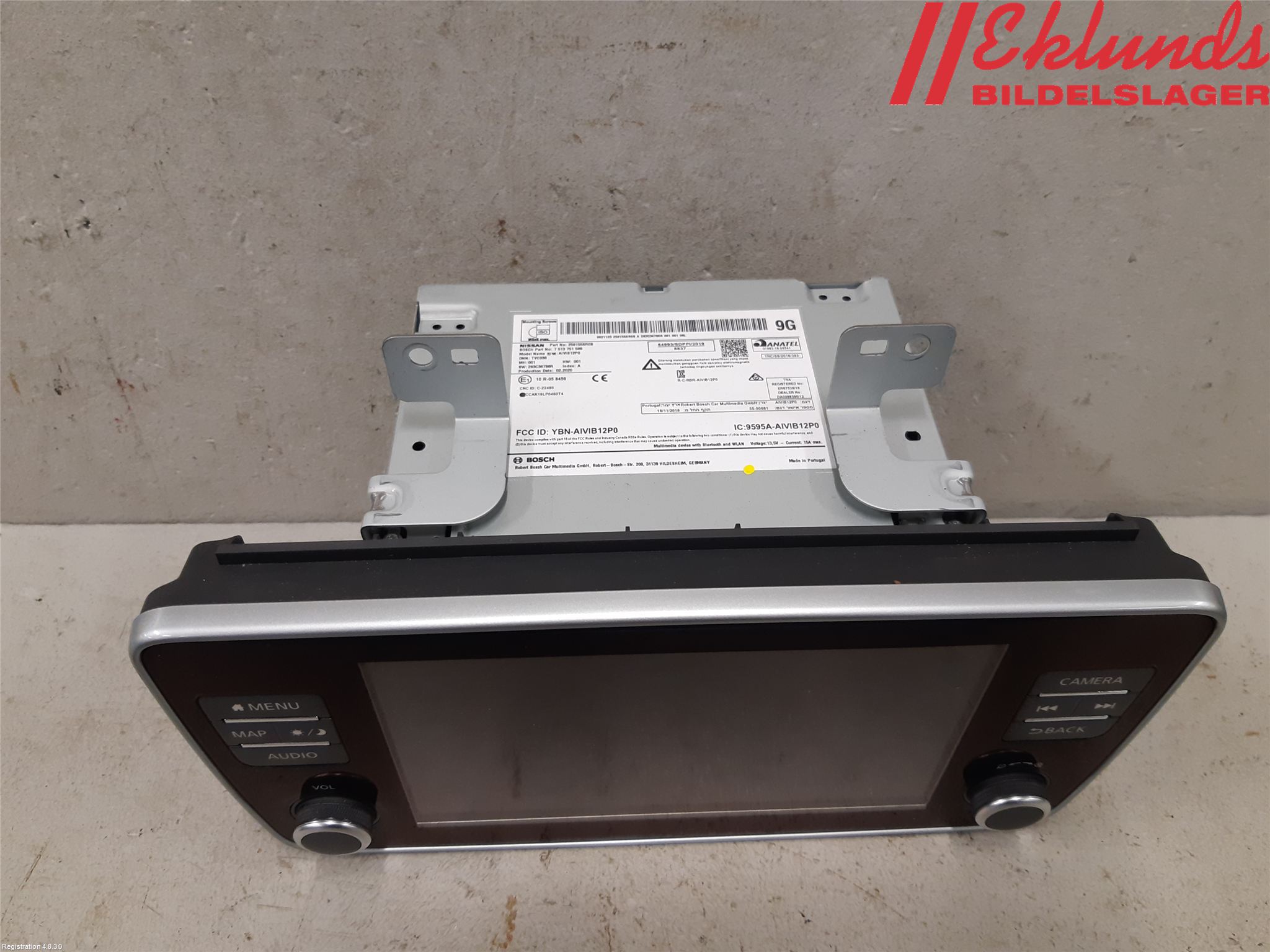 Nissan LEAF 18- Cd Radio - Multimediapanel