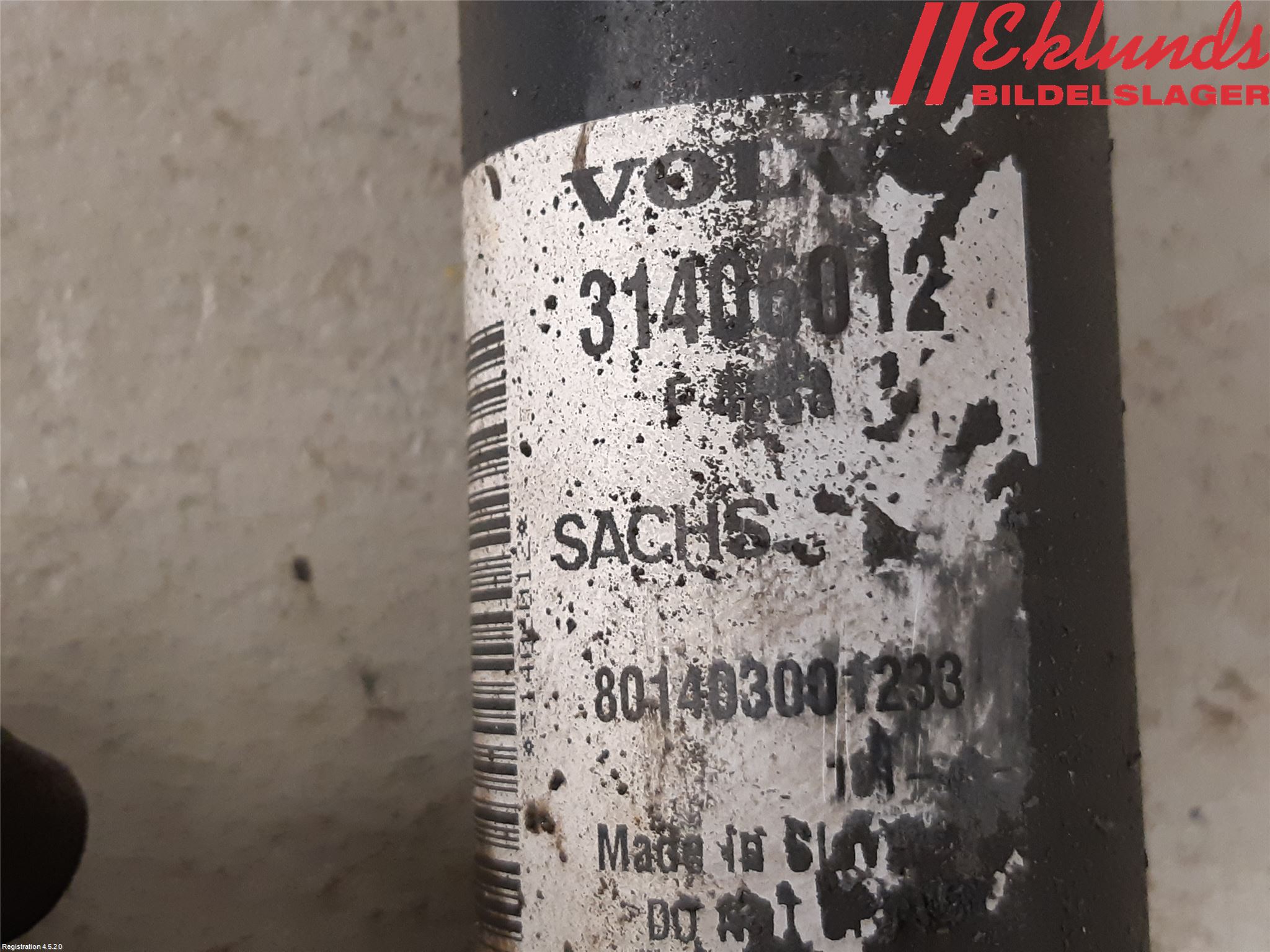 Volvo XC60 14-17 Stötdämpare Bak