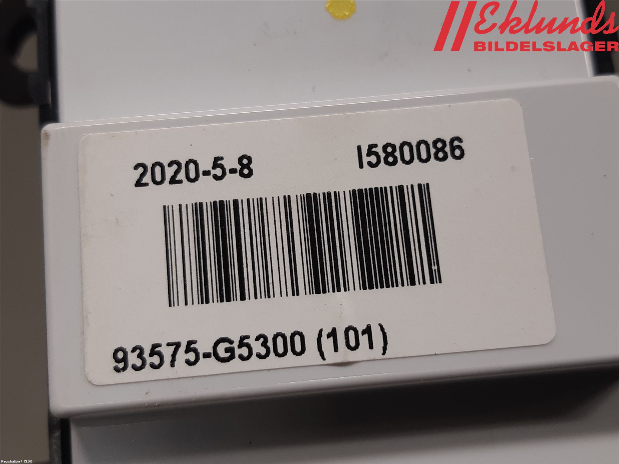 Kia NIRO (DE) 17-22 Strömställare Elhiss