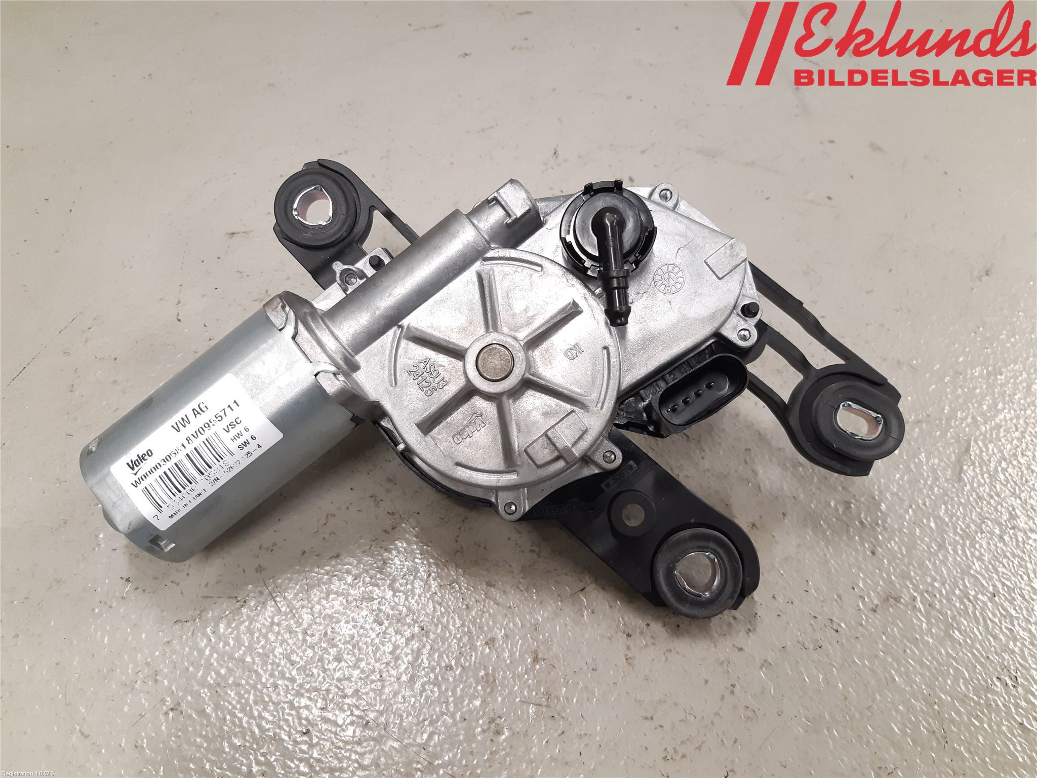 Audi A3/S3 8V 13-20 Torkarmotor Baklucka