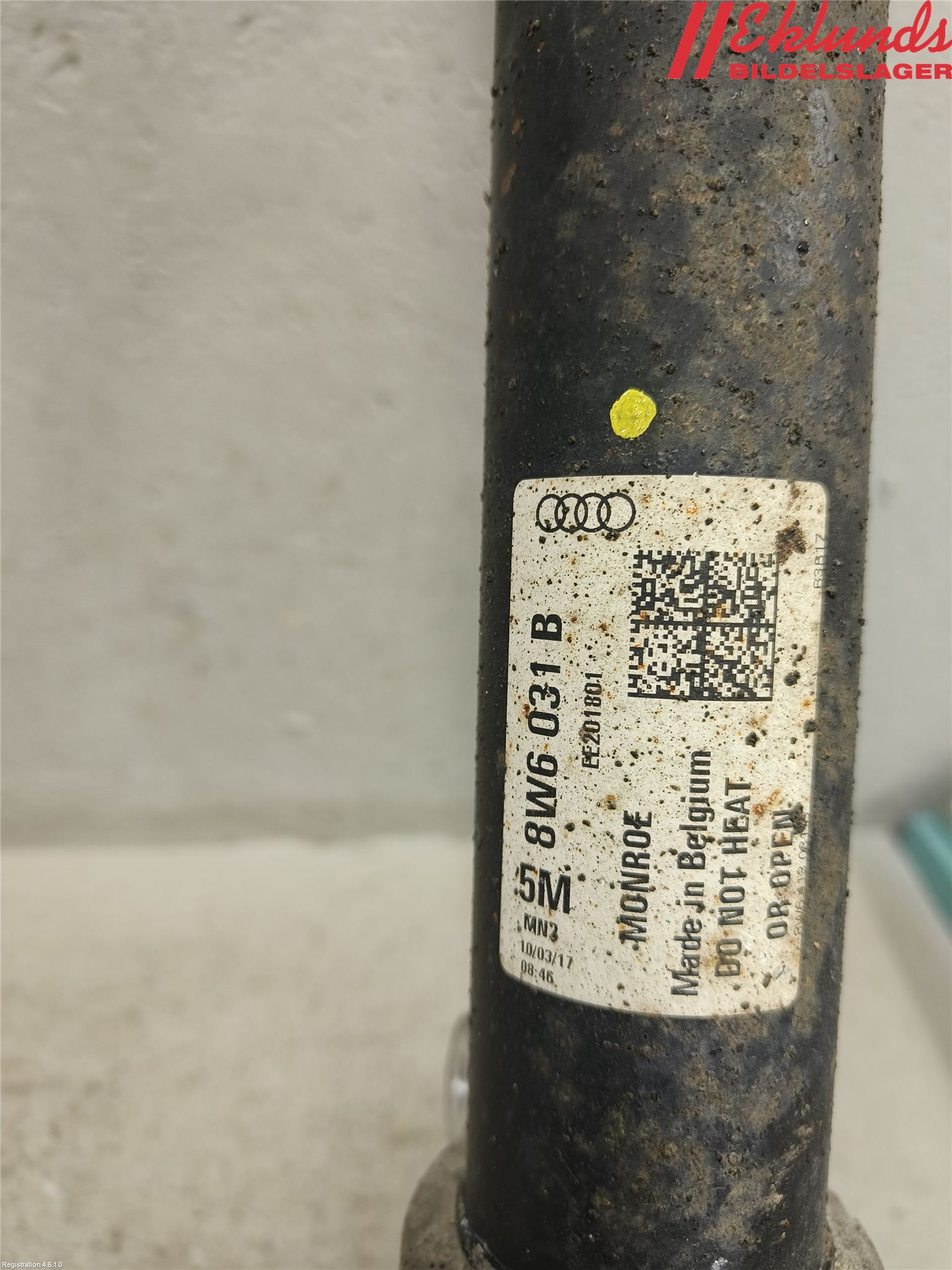 Audi A5 17- Fjäderben Fram Höger