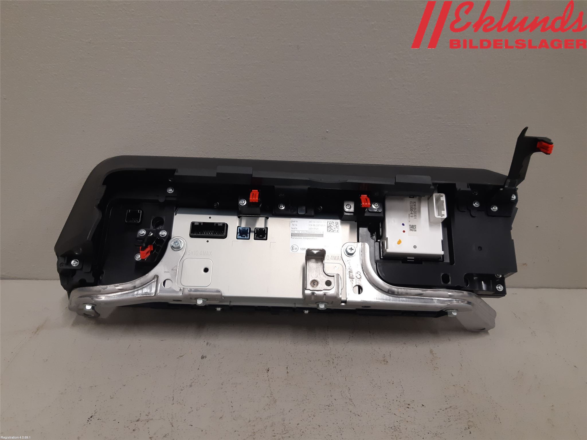 Lexus ES 250/300/330 Kontrolldisplay