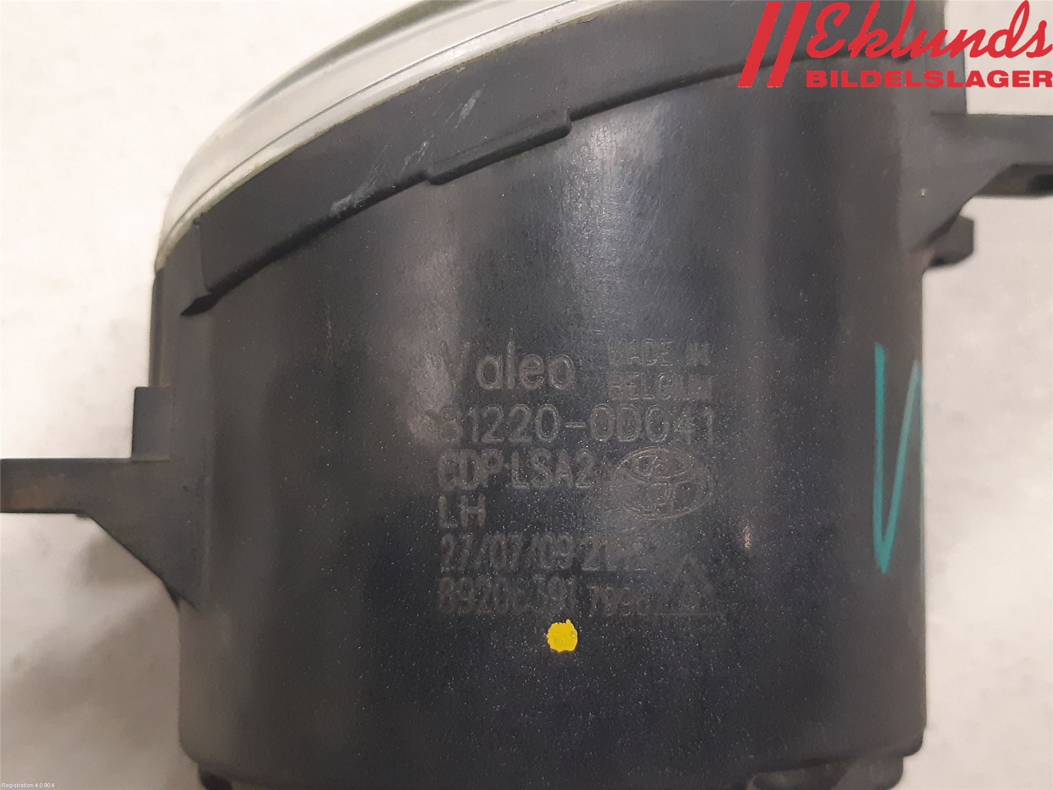Toyota AVENSIS 09-15 Dimljus-Varselljus Fram