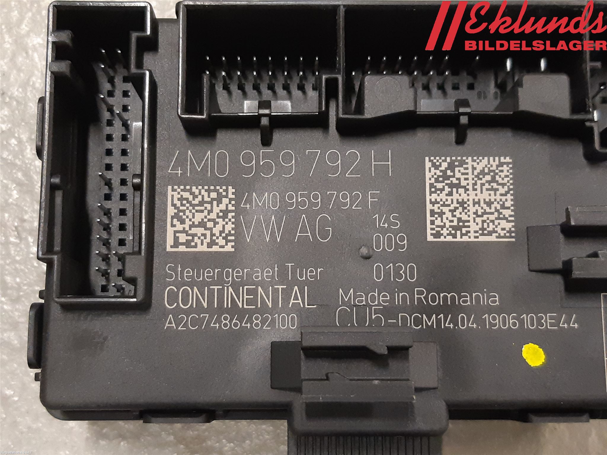 Audi Q7/SQ7 Styrenhet Dörr