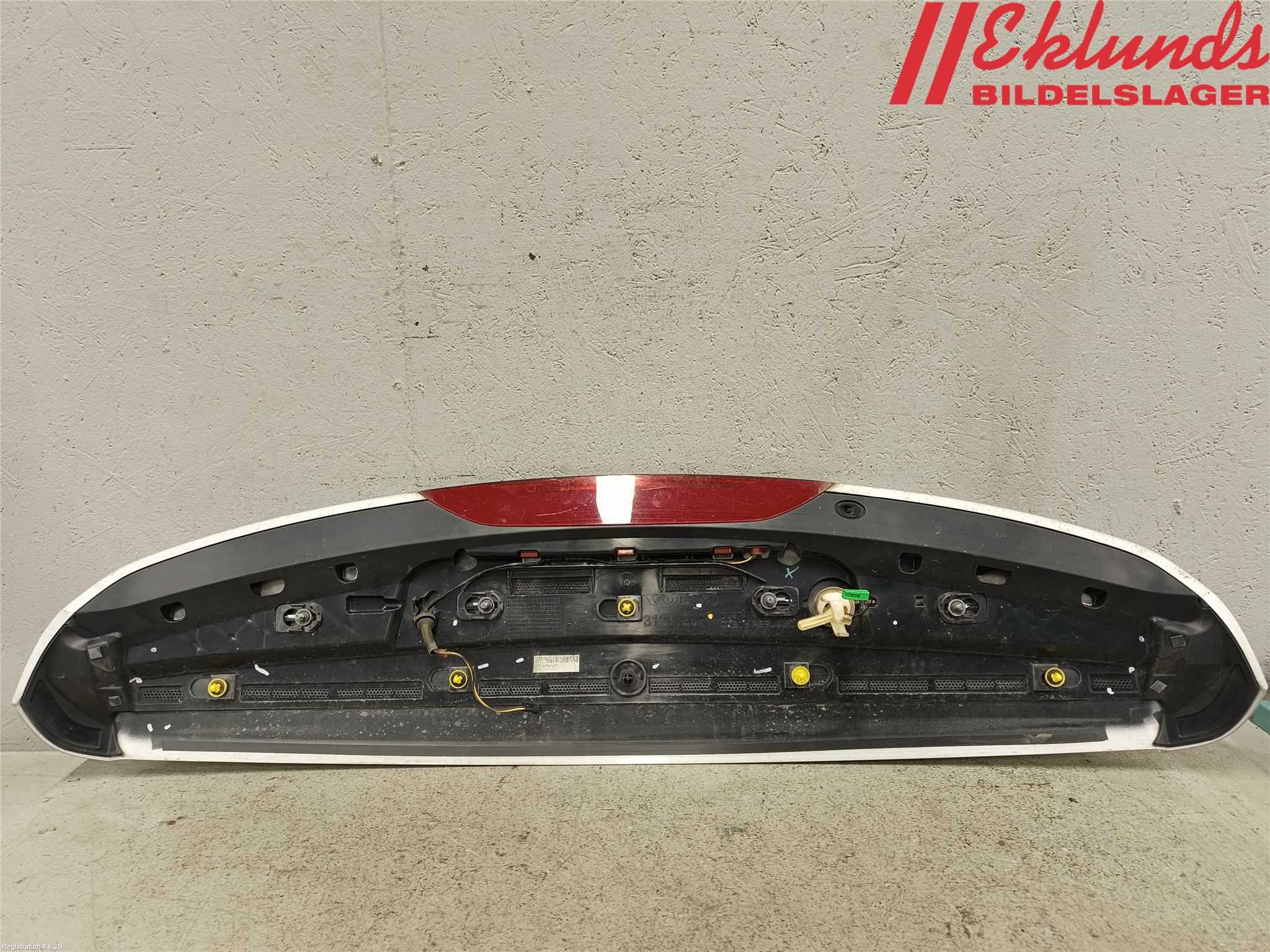 Volvo V60 11-13 Spoiler Baklucka