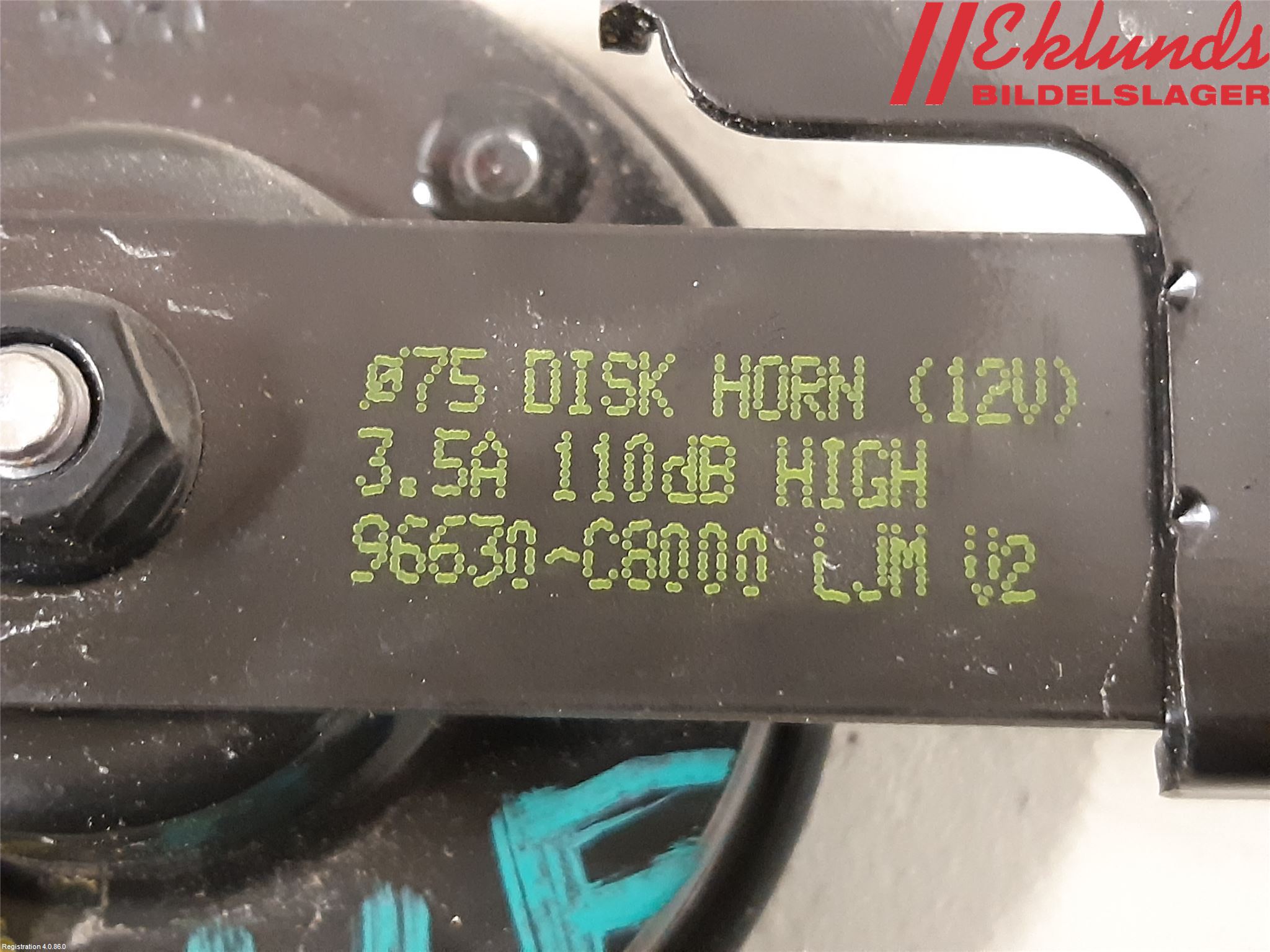 Hyundai i20 GB 15-20 Signalhorn