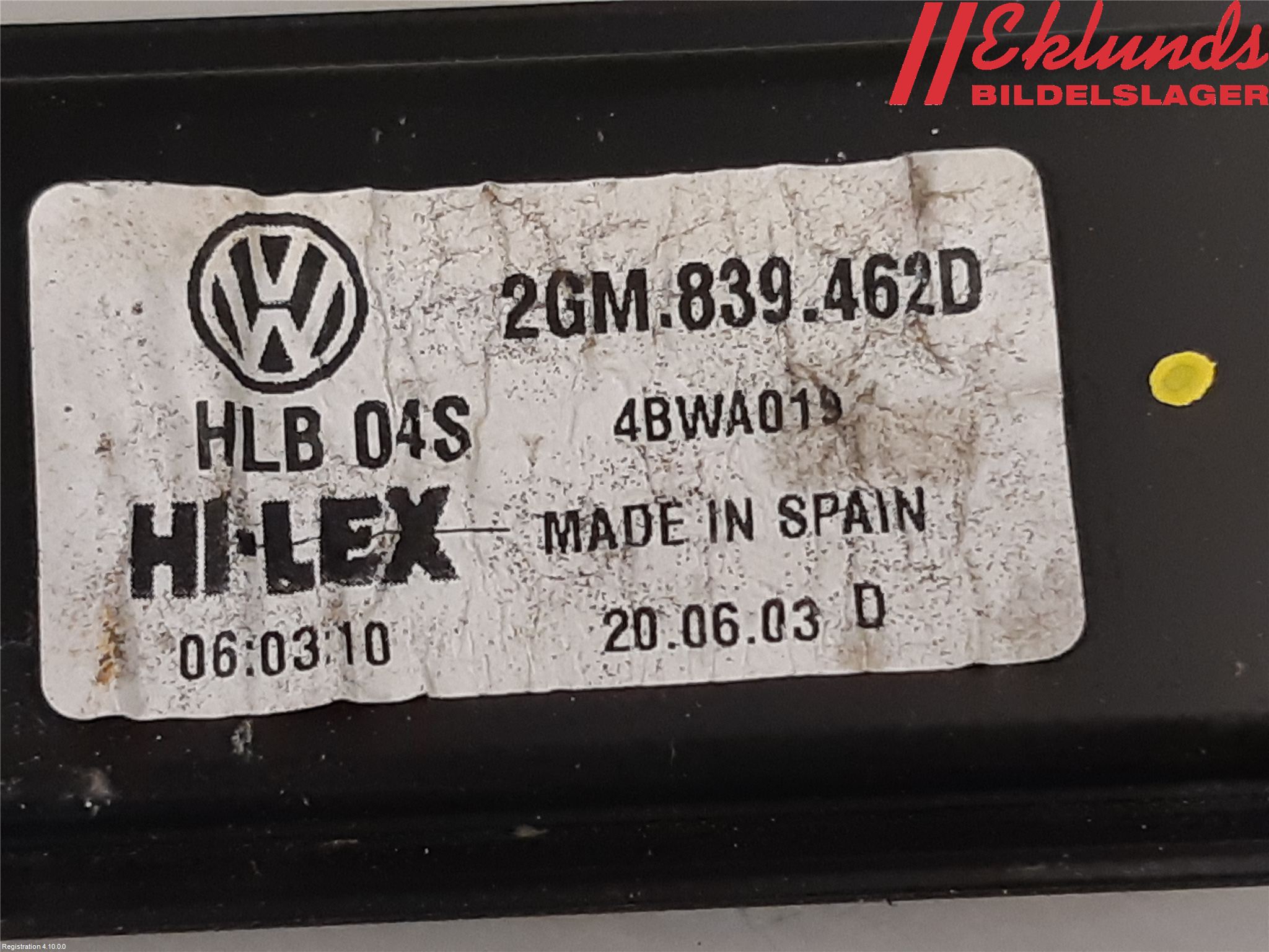 Volkswagen VW T-CROSS 19- Fönsterhiss El Kompl