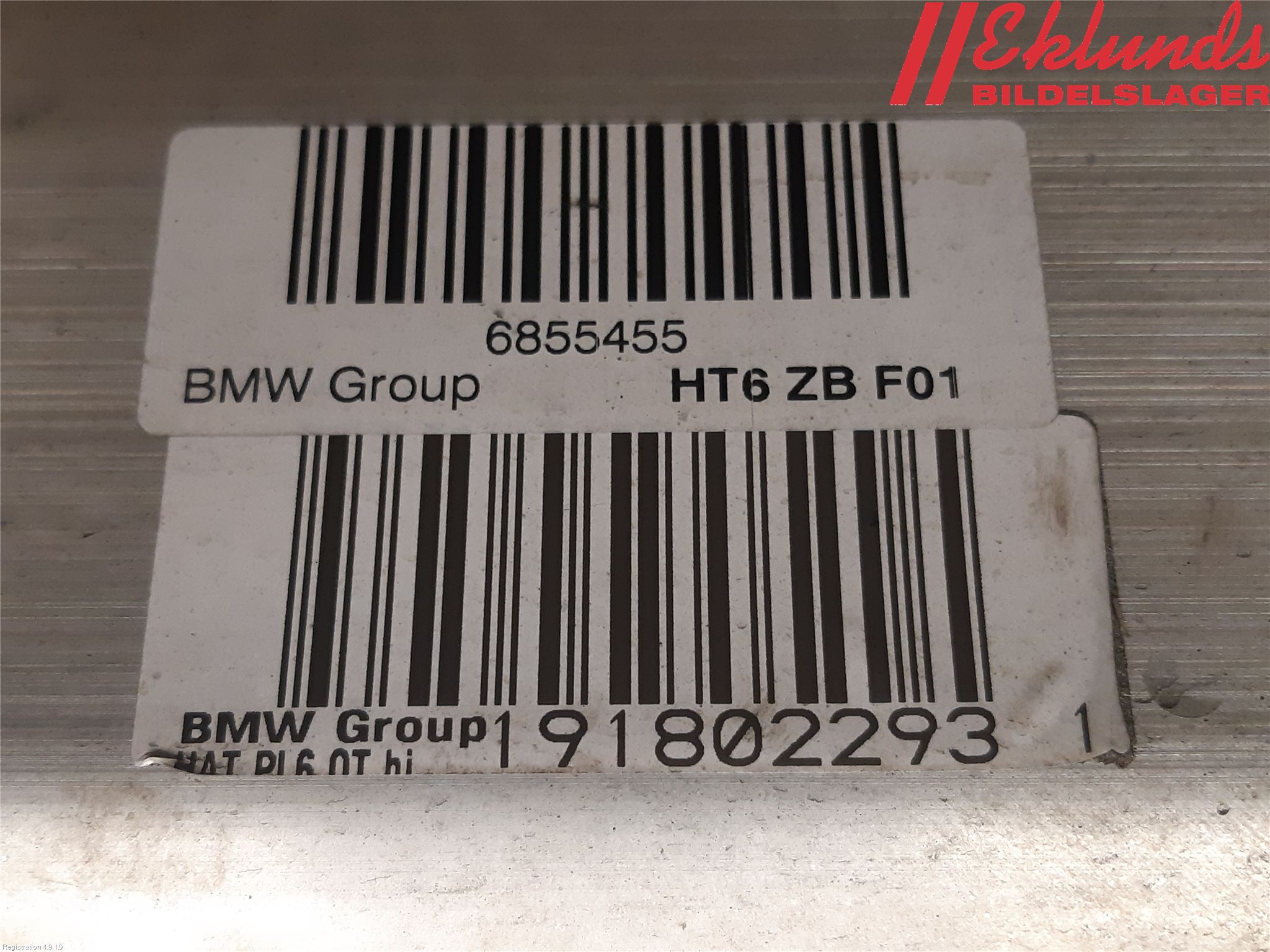 BMW 7 F01/02/03/04 09-15 Bakaxelbalk