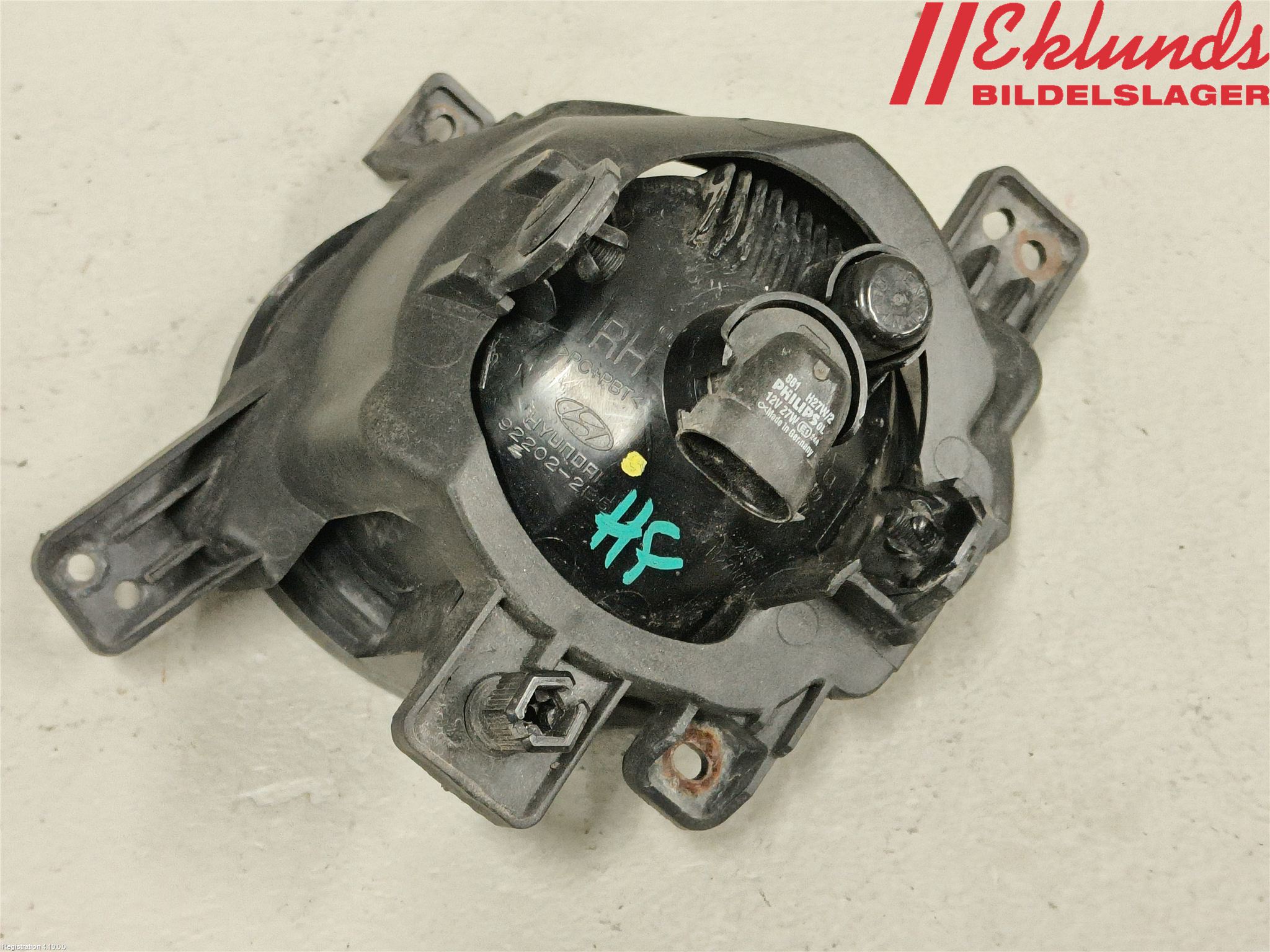 Hyundai SANTA FE  06-12 Dimljus-Varselljus Fram