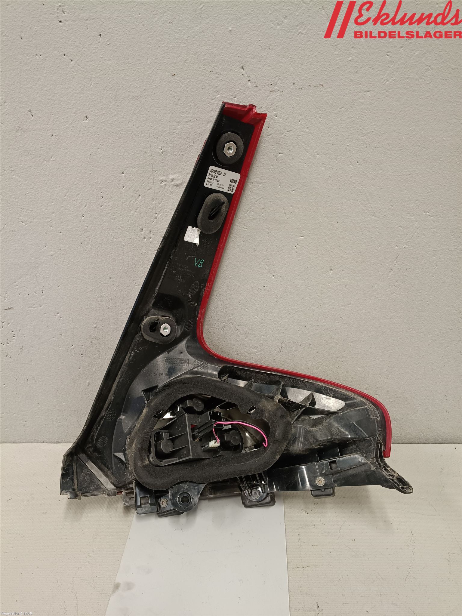 Volvo V40 12-19 Bakljus Vänster