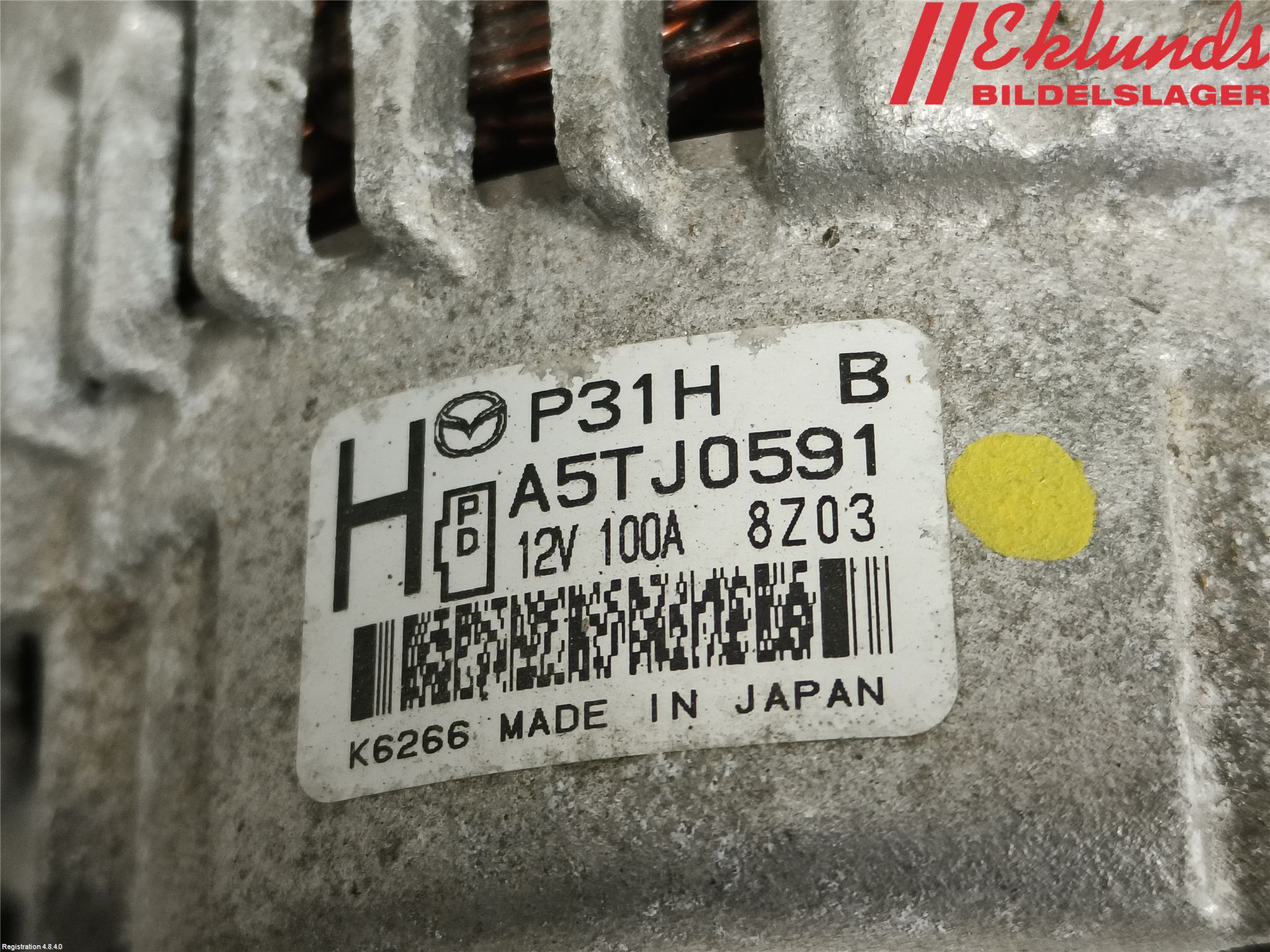 Mazda CX-3 Generator