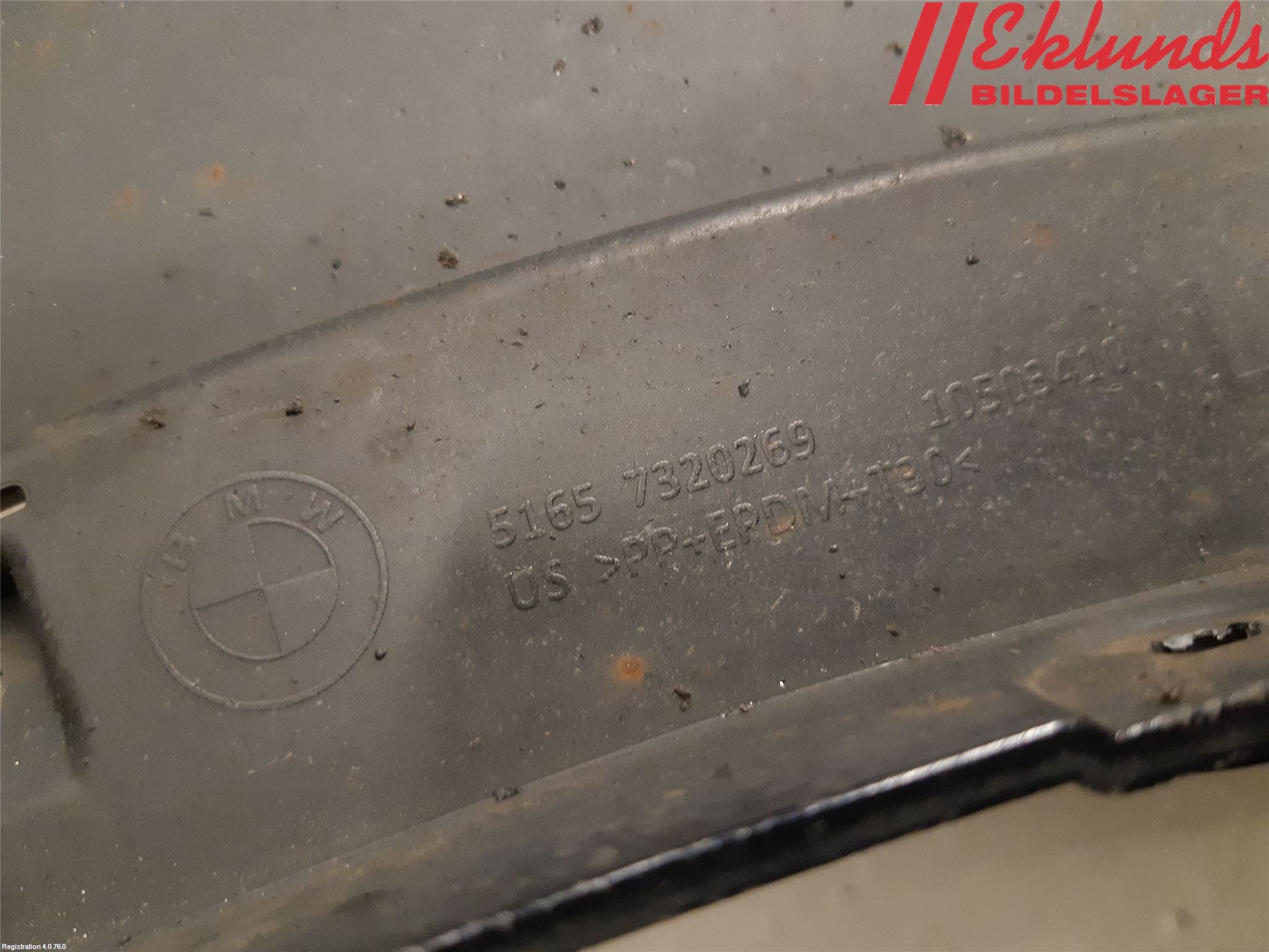 BMW X6 F16 14-19 Skärm Fram Vänster
