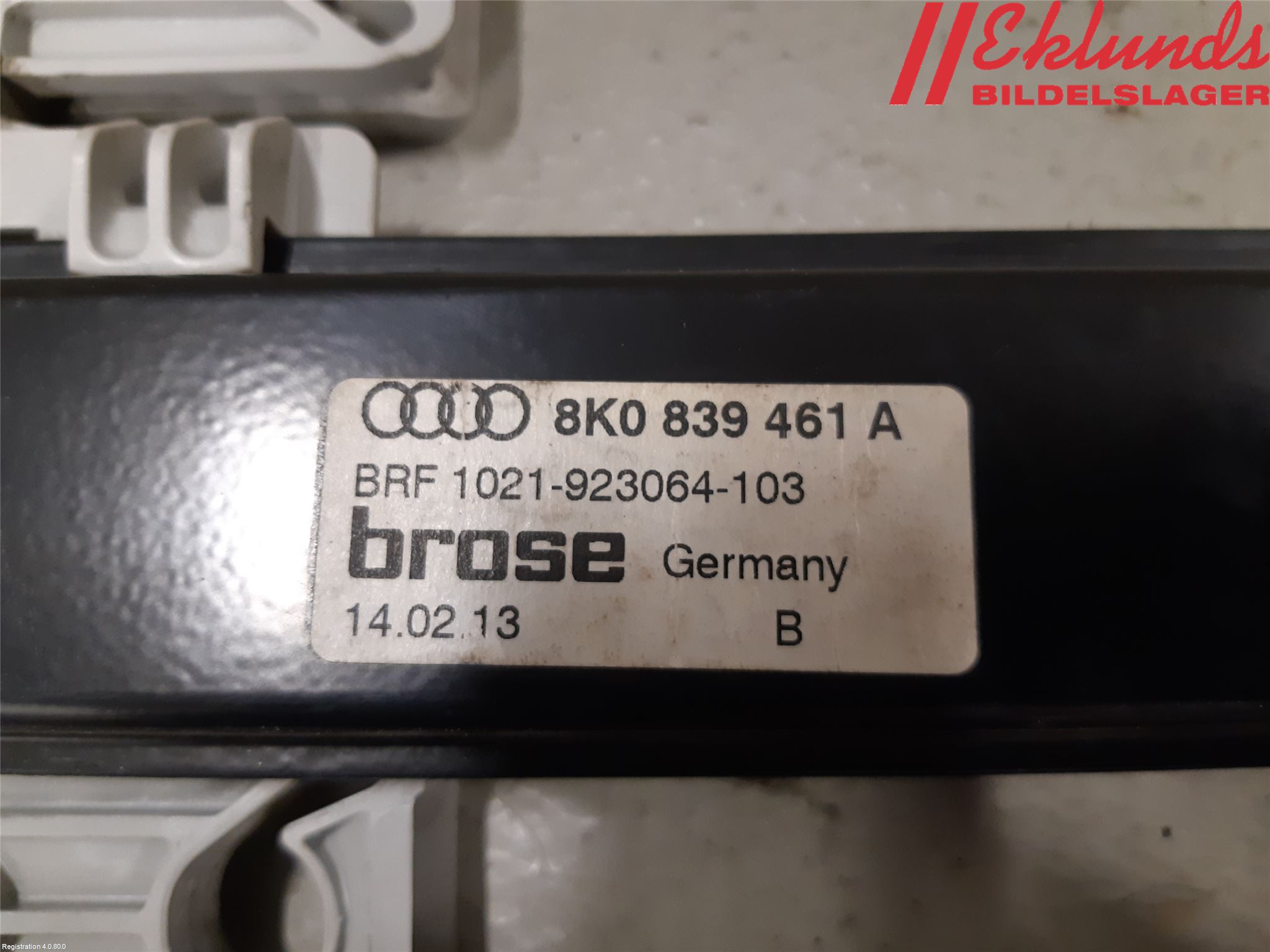 Audi A4 ALLROAD 09-16 Fönsterhiss El Kompl